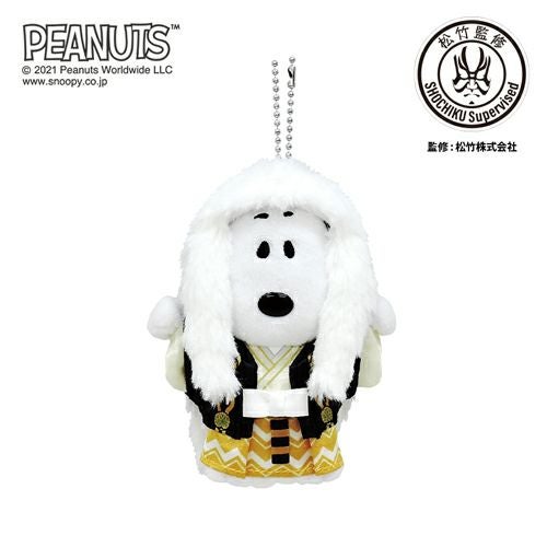 スヌーピー　連獅子マスコット　親獅子の精（白） モダン かわいい 人気 おしゃれ