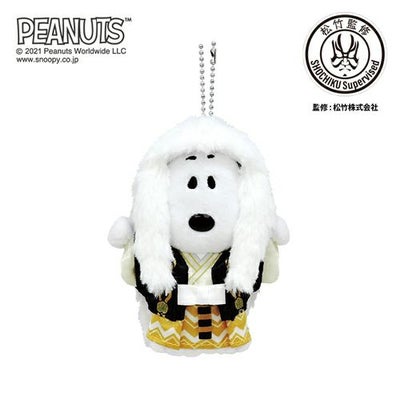 スヌーピー　連獅子マスコット　親獅子の精（白） モダン かわいい 人気 おしゃれ