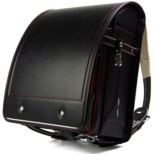 ボルサ４L 　ブラック／レッド モダン かわいい 人気 おしゃれ