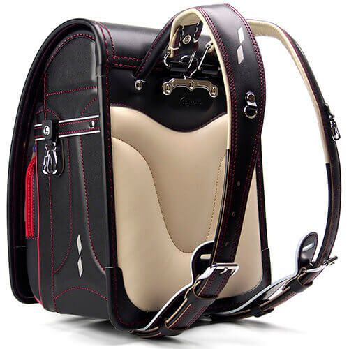 ボルサ４L 　ブラック／レッド モダン かわいい 人気 おしゃれ