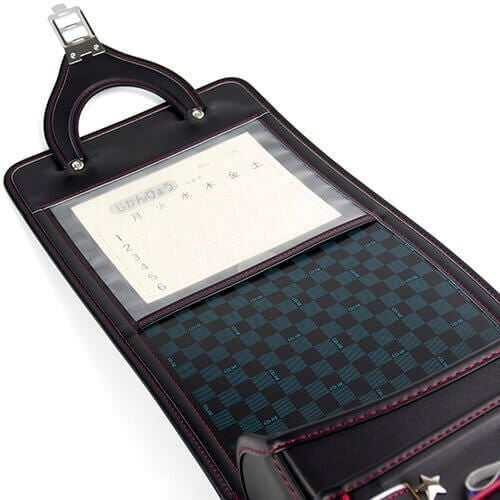 ボルサ４L 　ブラック／レッド モダン かわいい 人気 おしゃれ