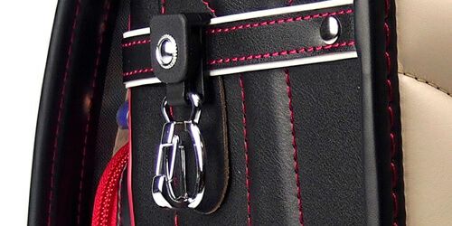 ボルサ４L 　ブラック／レッド モダン かわいい 人気 おしゃれ