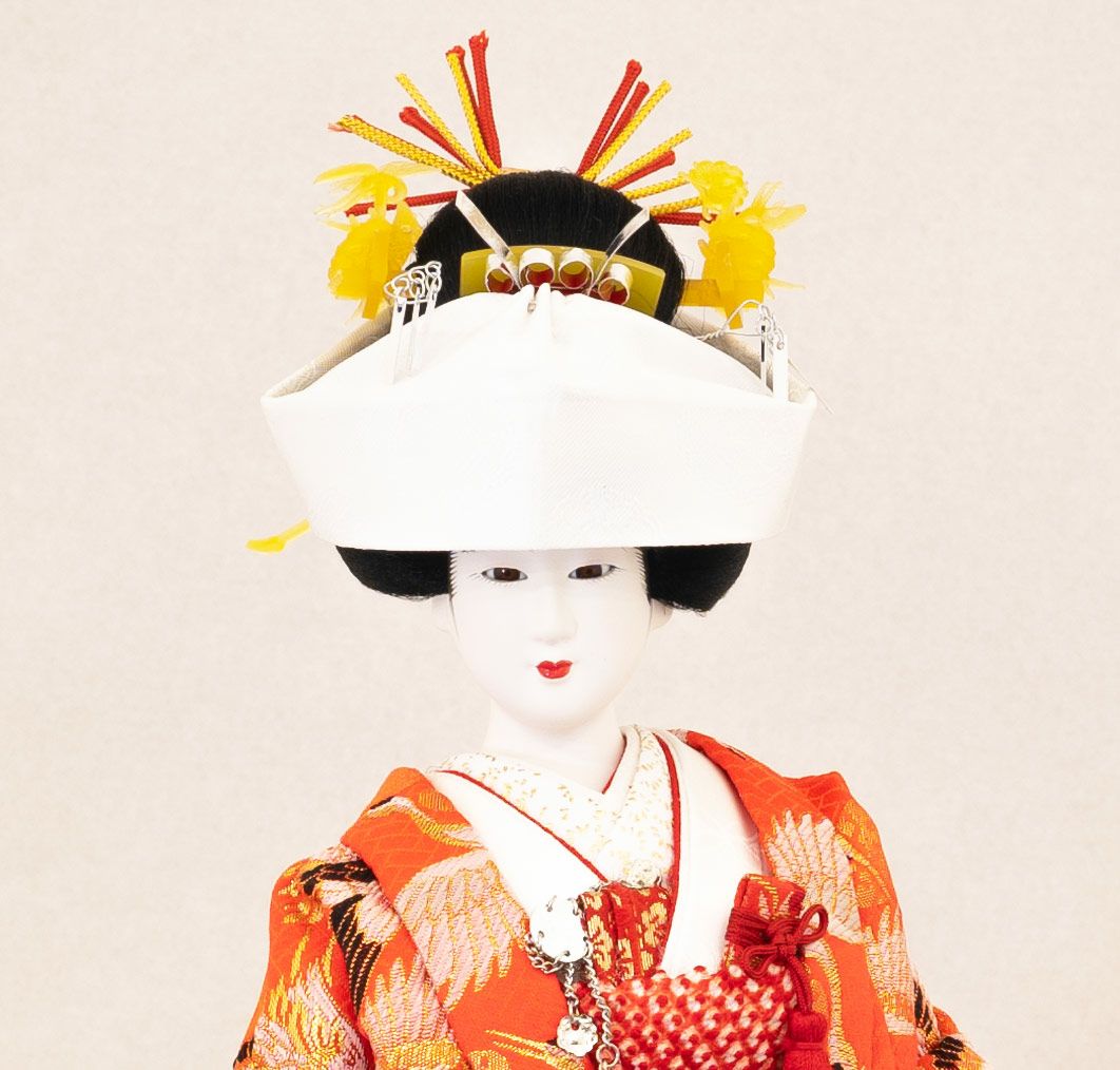 花嫁(はなよめ)・赤 モダン かわいい 人気 おしゃれ