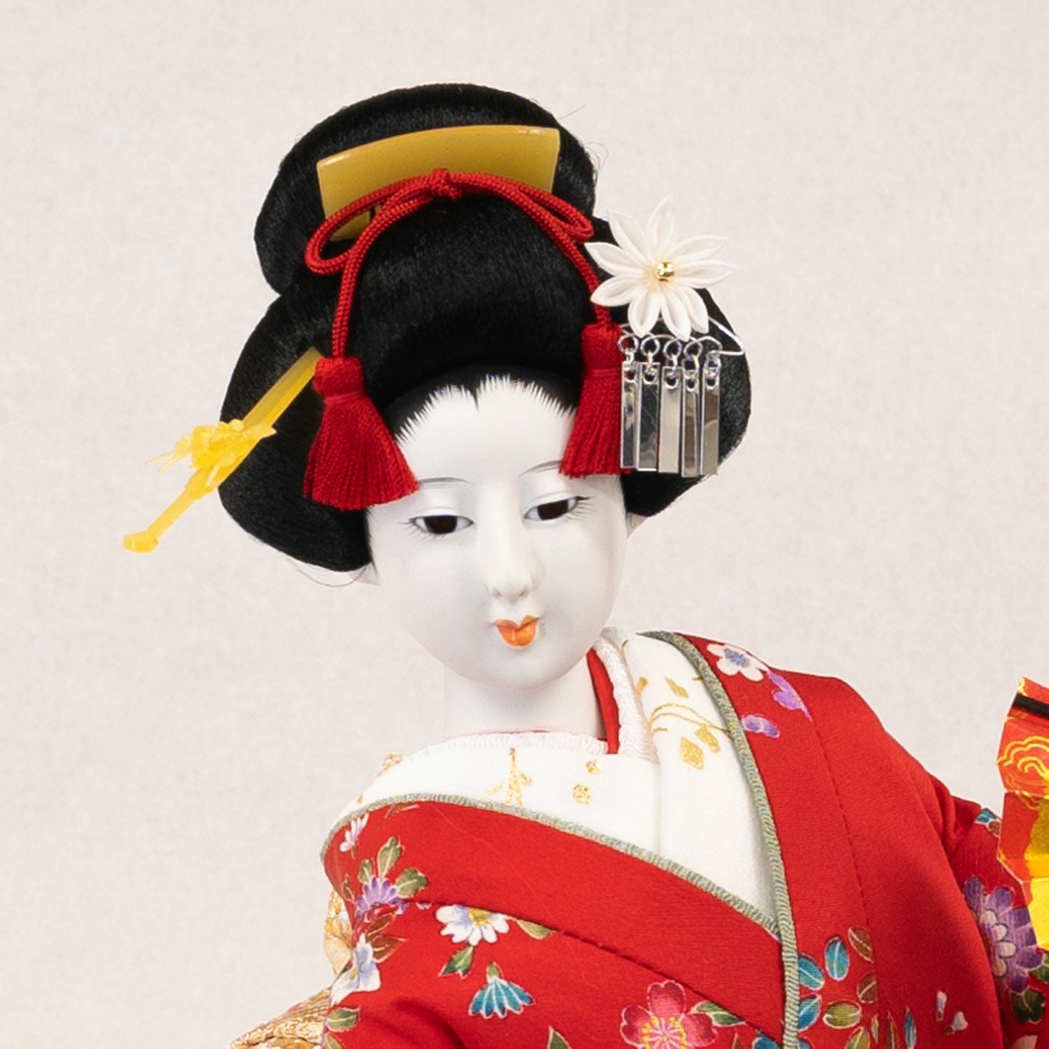 明治～昭和初期 一木作 備前焼 踊る娘像 扇子 陶像 百姓 農家 舞妓 舞姫 協力隊募集】酒田で一緒に舞娘（まいこ）の伝統文化をつなぎませんか