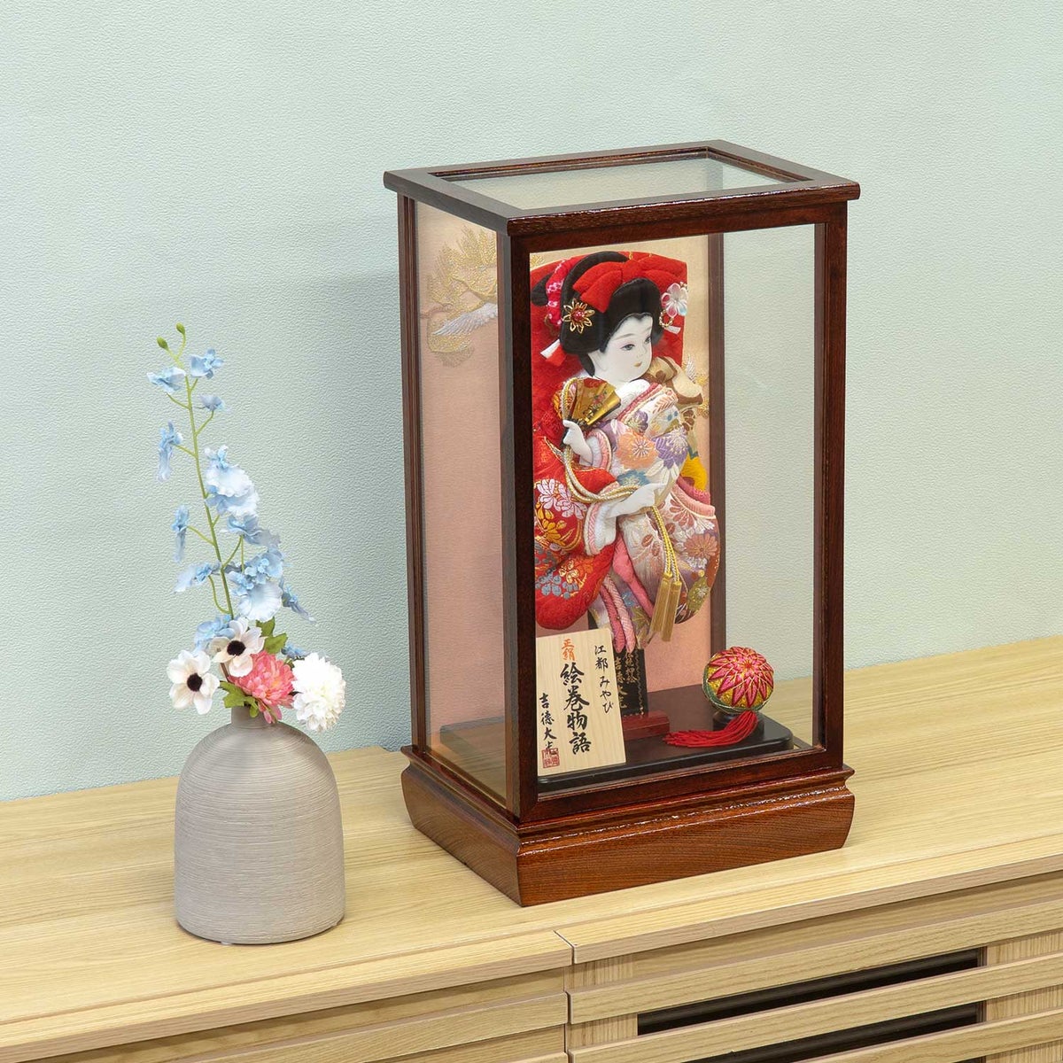 羽子板飾り10号 絵巻物語 モダン かわいい 人気 おしゃれ