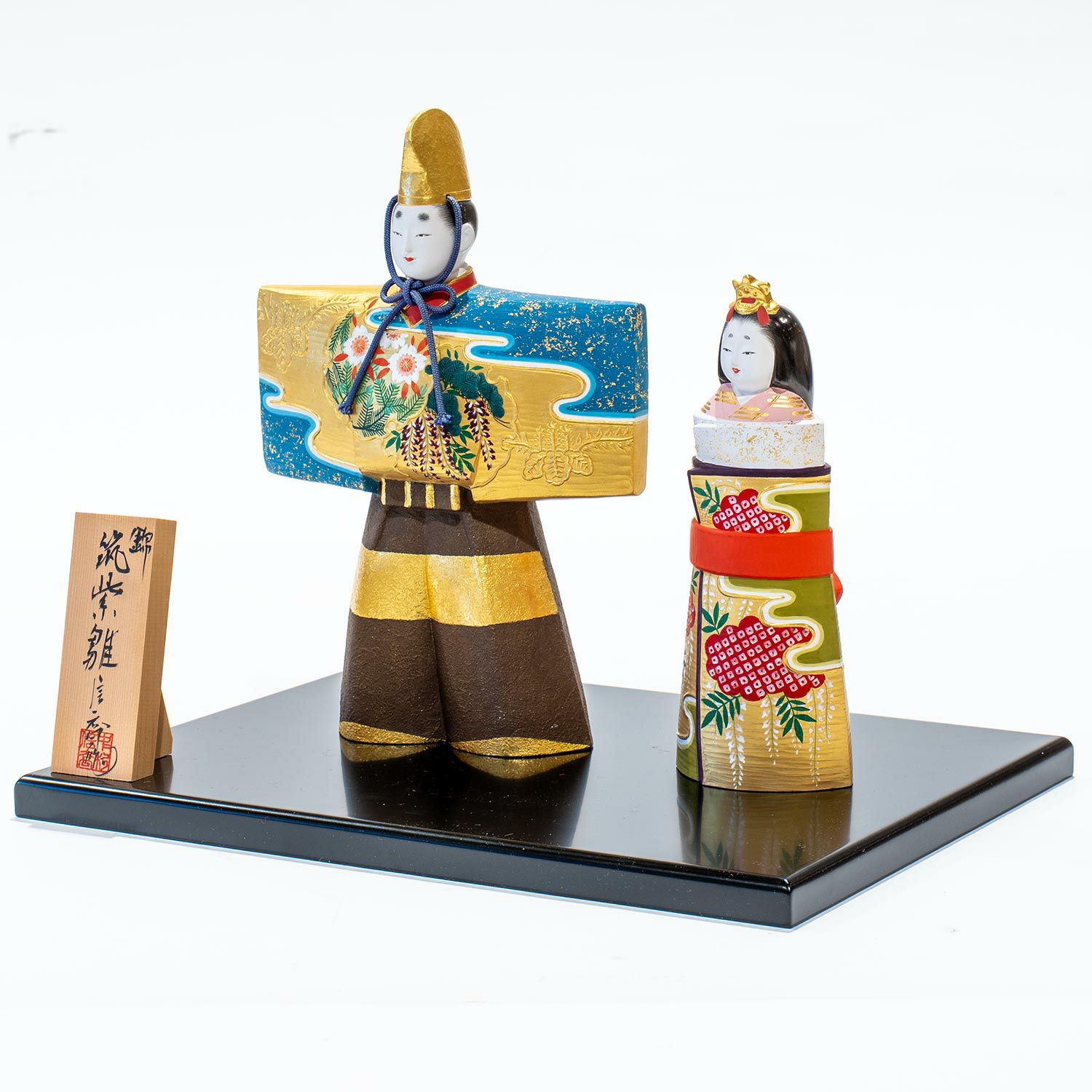 雛人形セット 金色 伝統的デザイン 筑紫雛　錦 筑紫雛 錦 | 雛人形（ひな人形）・五月人形の吉徳 オンラインショップ
