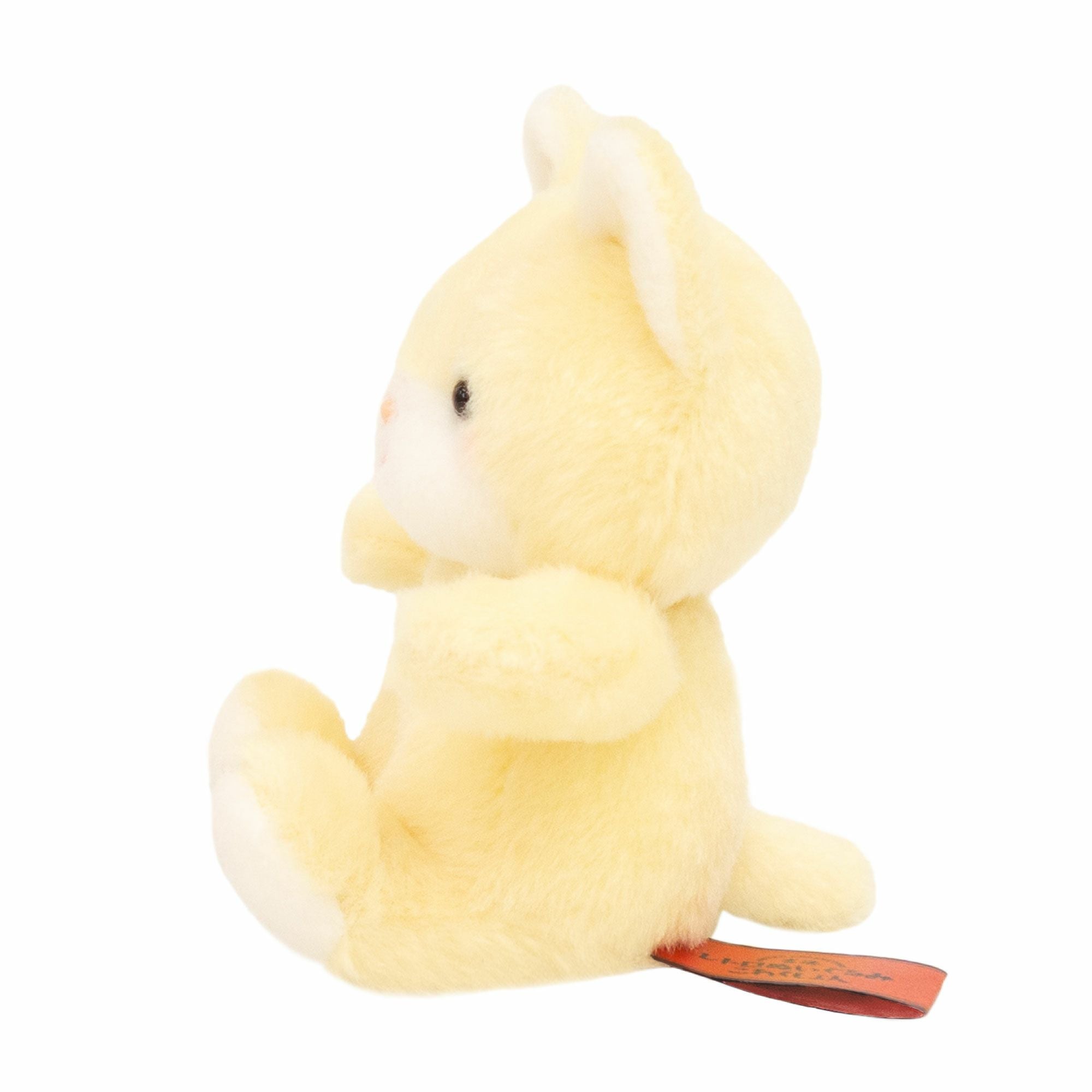 レトロぬいぐるみこれくしょんmini クリーミーねこ(イエロー) | 雛人形