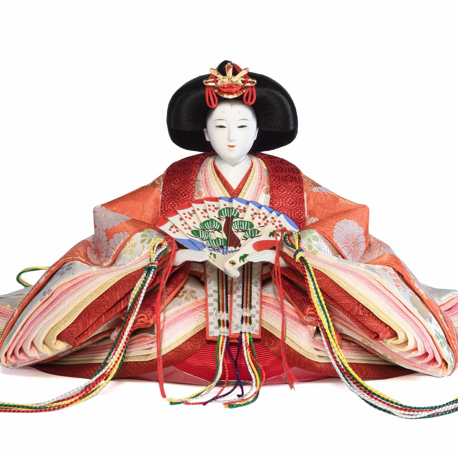 雛人形】小三五親王柳十五人飾り 春窓雛 | 雛人形（ひな人形）・五月