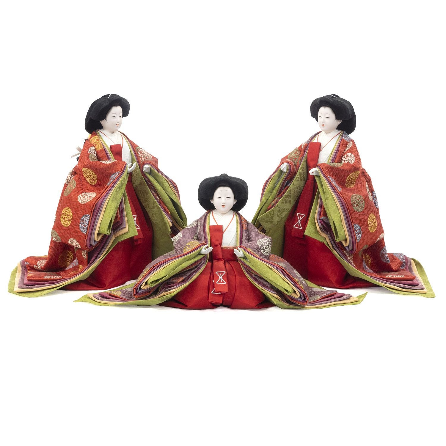 雛人形】京六番親王七寸十五人飾り 小出松寿作 | 雛人形（ひな人形