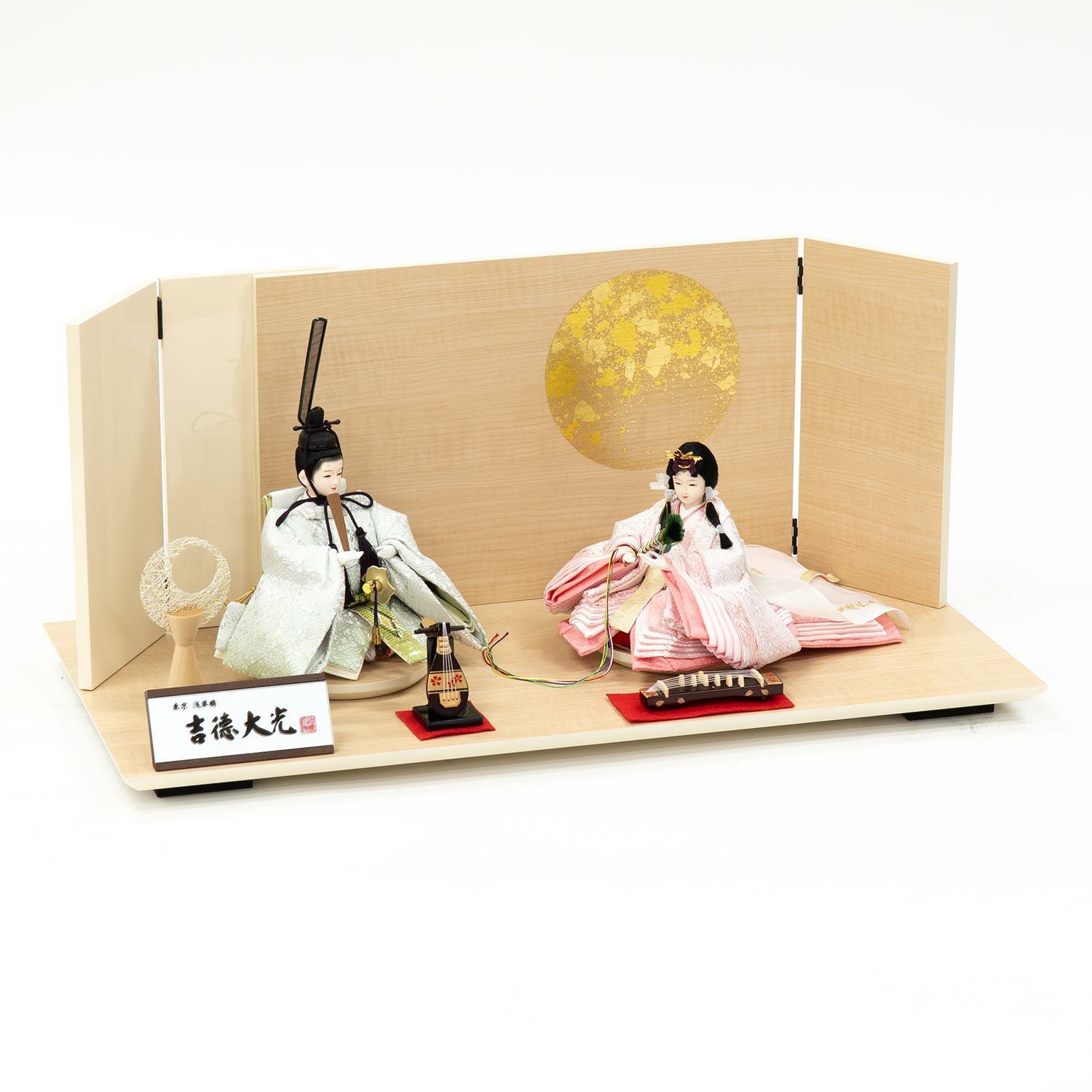 雛人形】芥子親王飾り 花ゆうそく | 雛人形（ひな人形）・五月人形の