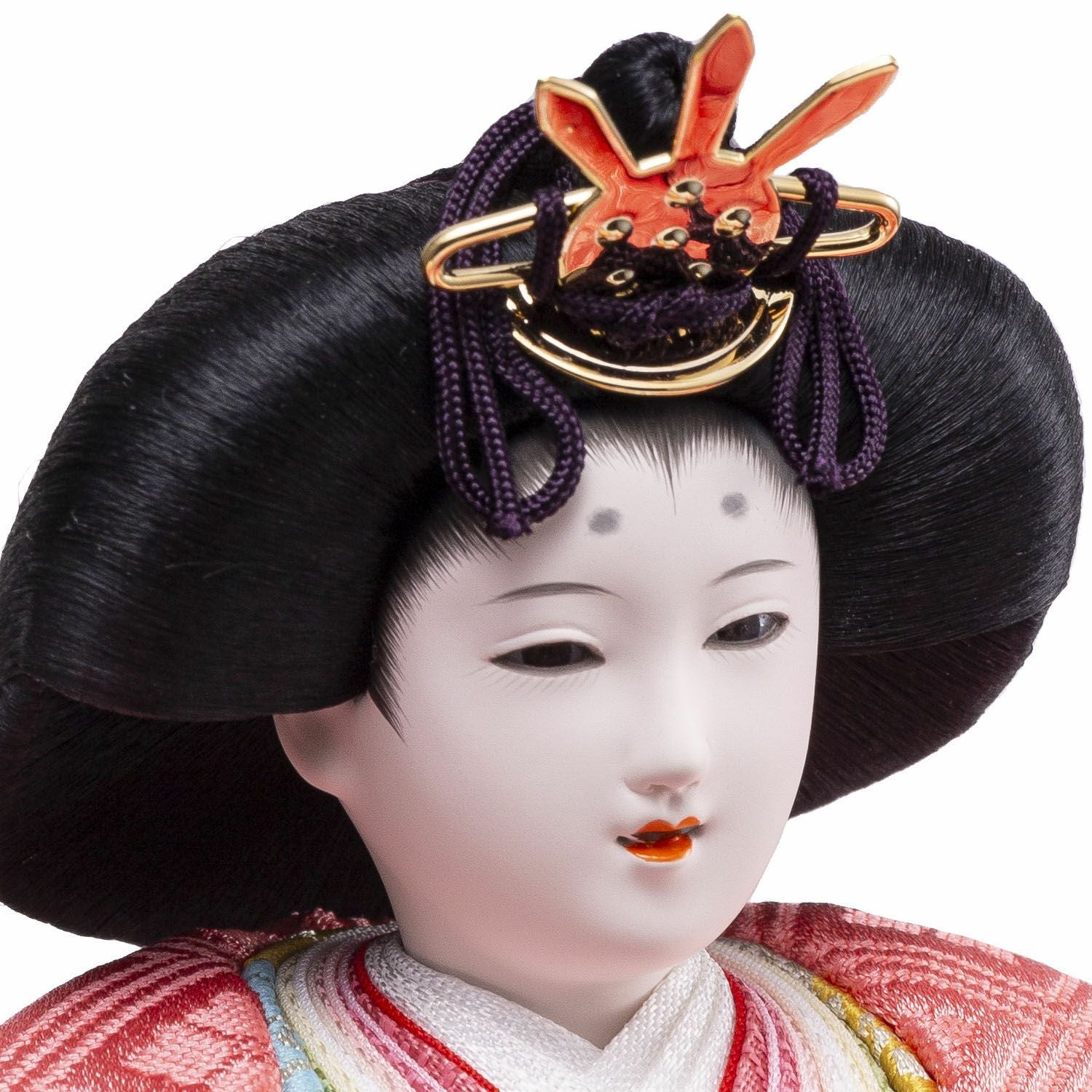 リアきなかも 雛人形 徳川作 三五二人親王 春の舞 ガぼんぼり付 伝統和装 雛人形】小三五親王飾り 春窓雛 | 雛人形（ひな人形）・五月人形の吉徳