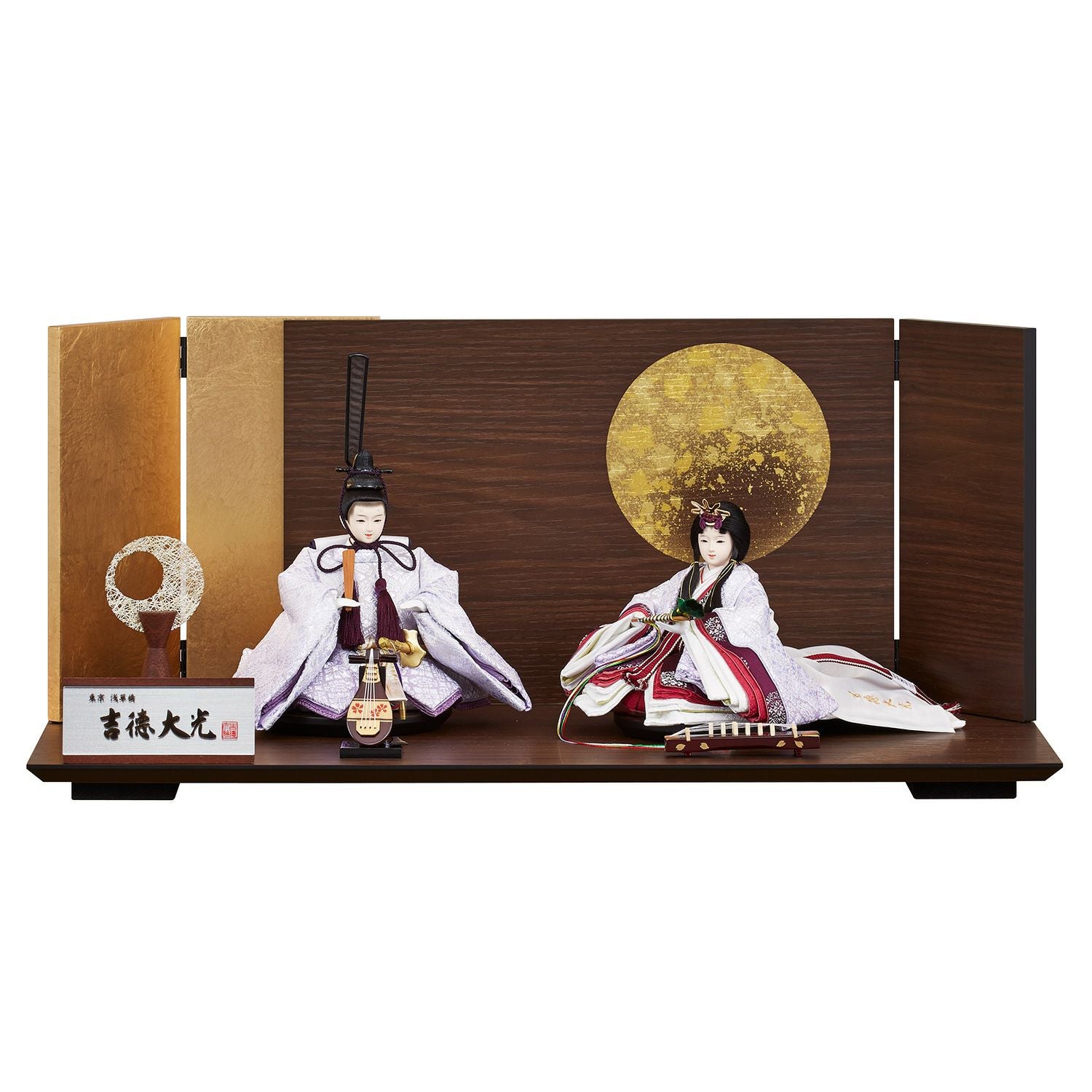 雛人形】芥子親王飾り 花ゆうそく | 雛人形（ひな人形）・五月人形の