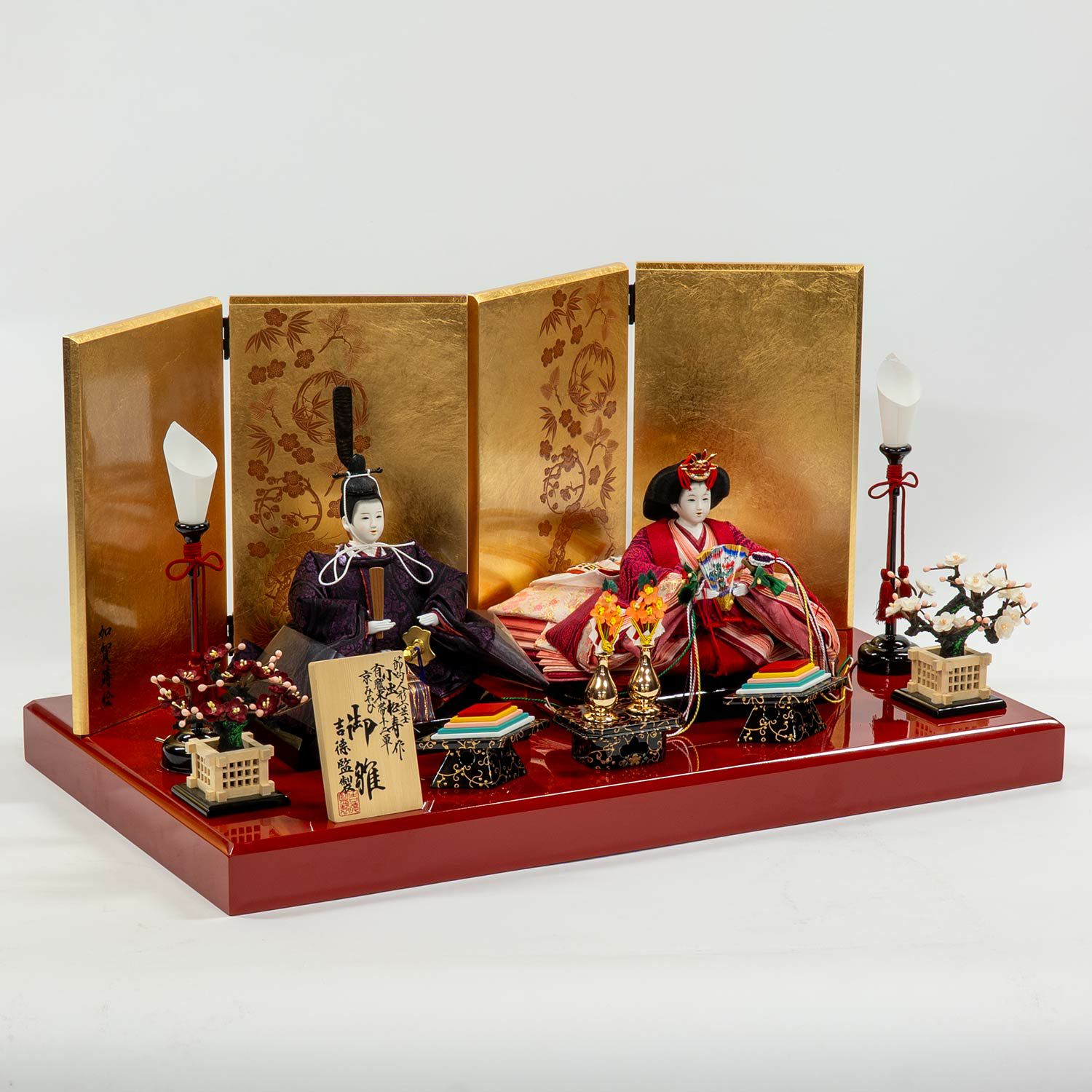 雛人形】京十二番親王飾り 小出松寿作 | 雛人形（ひな人形）・五月人形