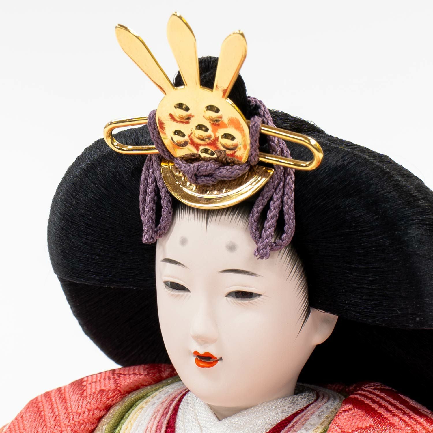 雛人形】京十一番親王小芥子官女五人飾り 江都みやび 春窓雛 | 雛人形