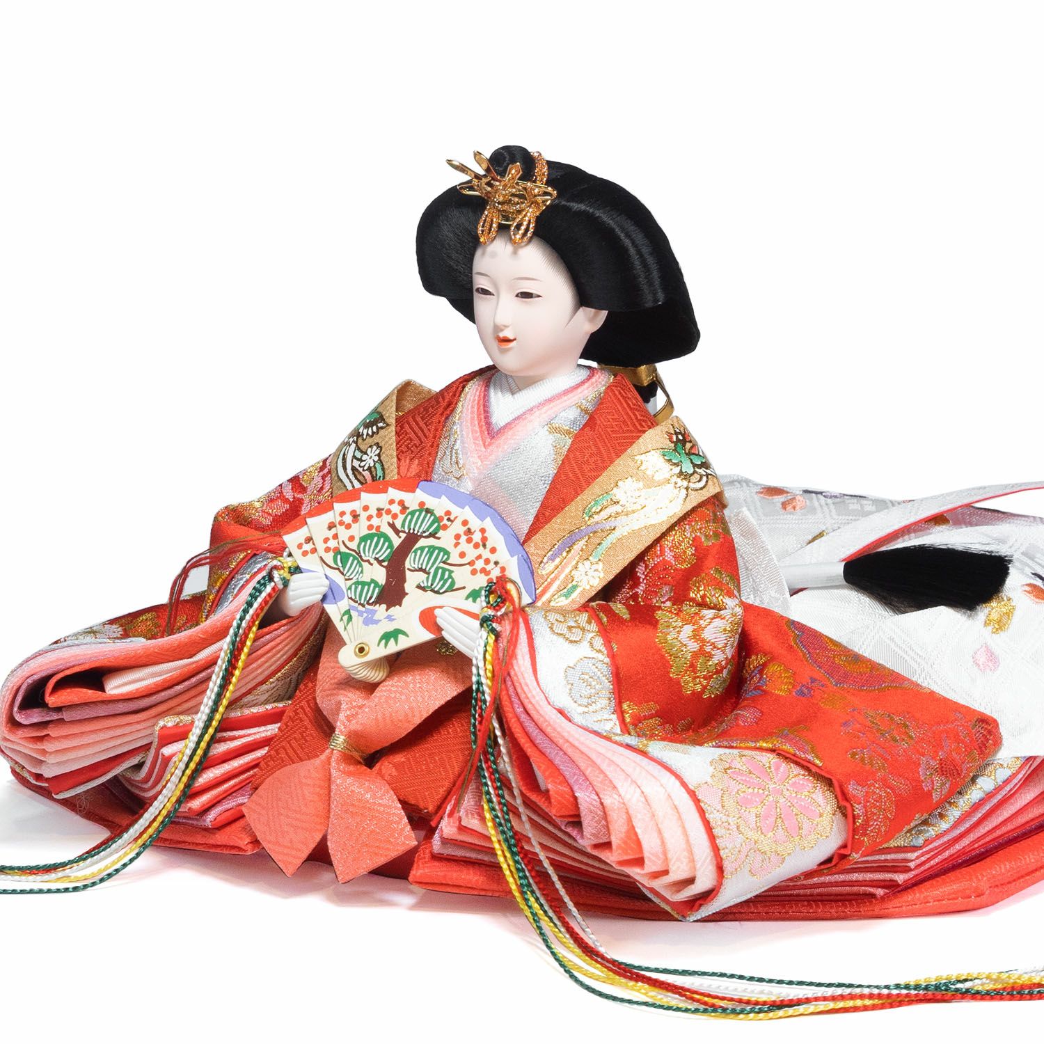 雛人形】三五親王小芥子官女五人飾り 花ひいな | 雛人形（ひな人形