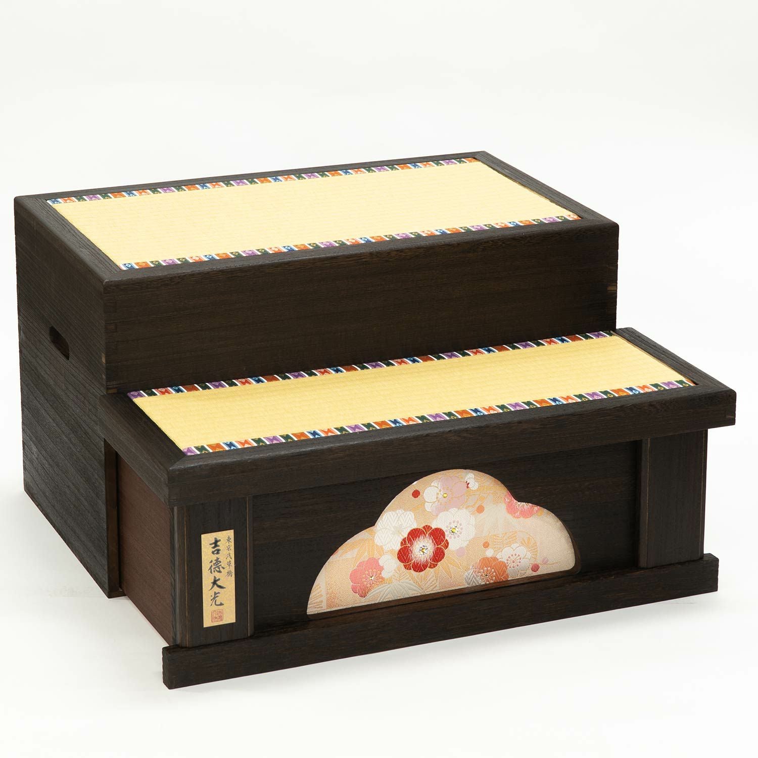 雛人形】小三五親王小芥子官女五人収納箱飾り 花ひいな | 雛人形