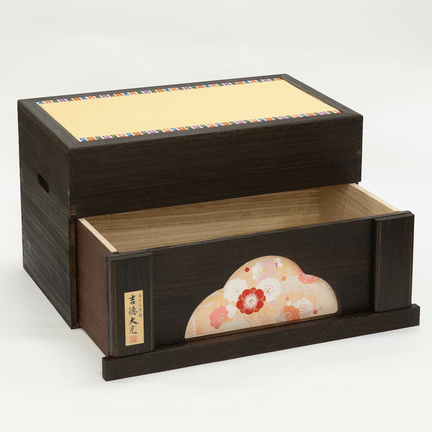 雛人形】小三五親王小芥子官女五人収納箱飾り 花ひいな | 雛人形