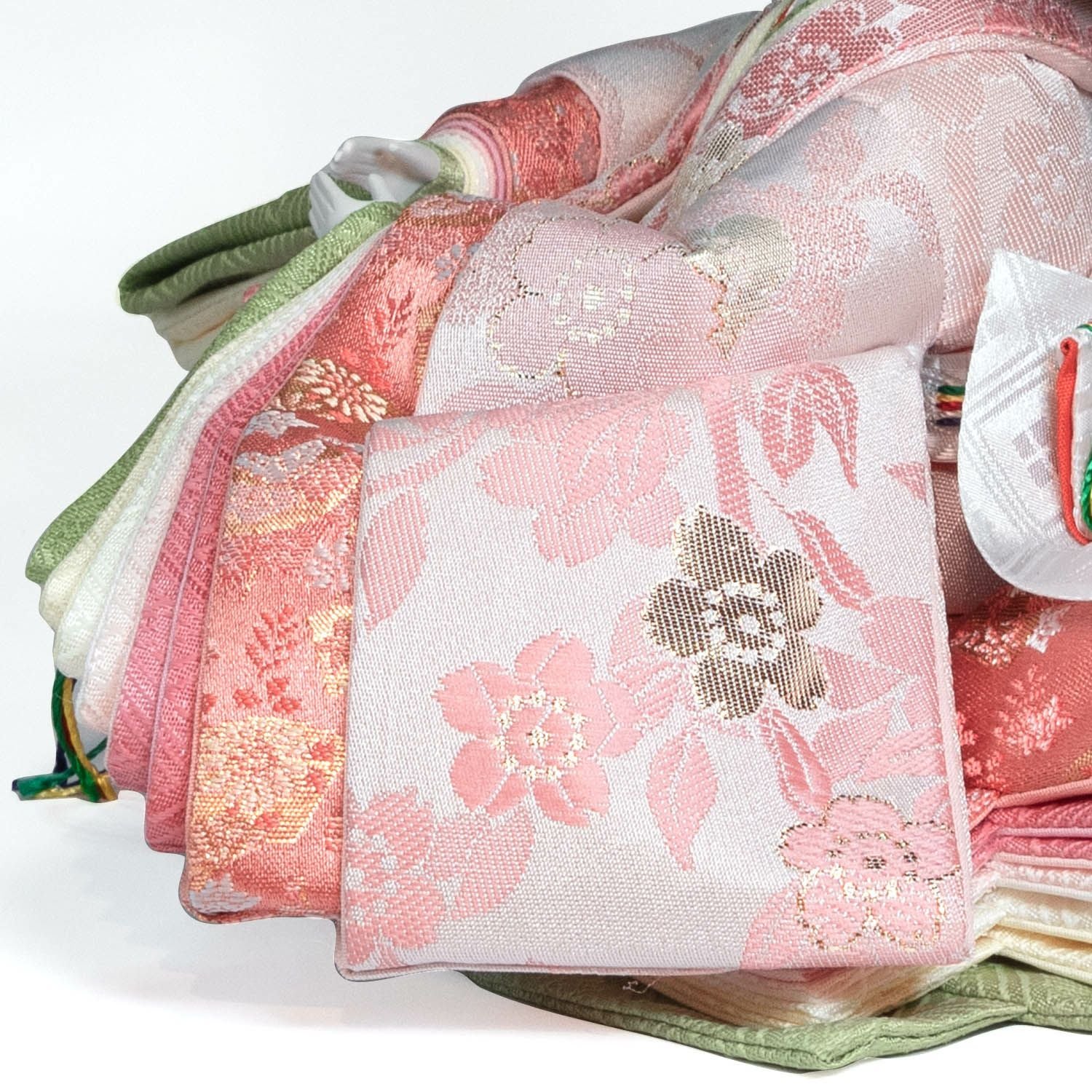 雛人形】小三五親王小芥子官女五人収納箱飾り 花ひいな 春彩 | 雛人形