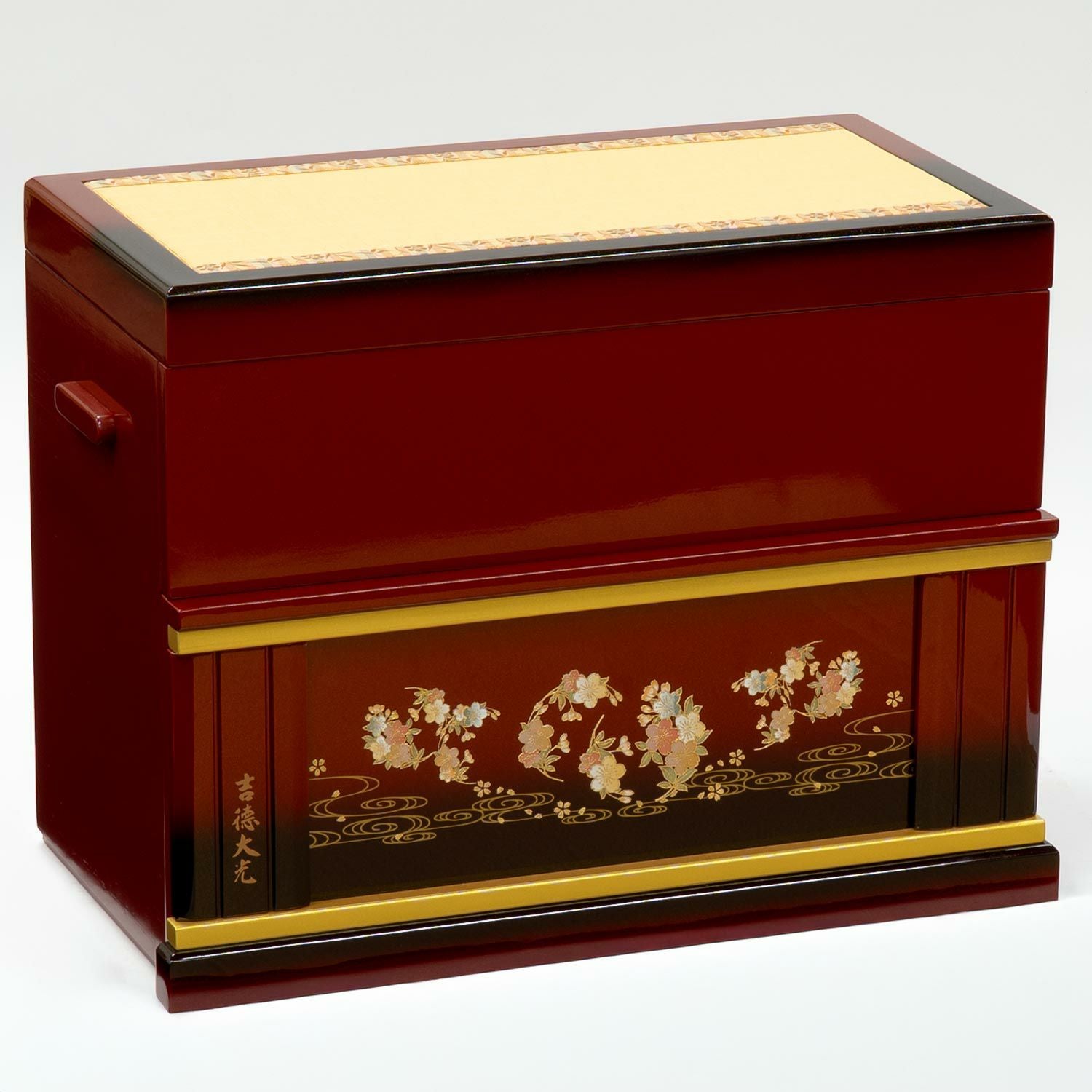 雛人形】小三五親王小芥子官女五人収納箱飾り 花ひいな 春彩 | 雛人形