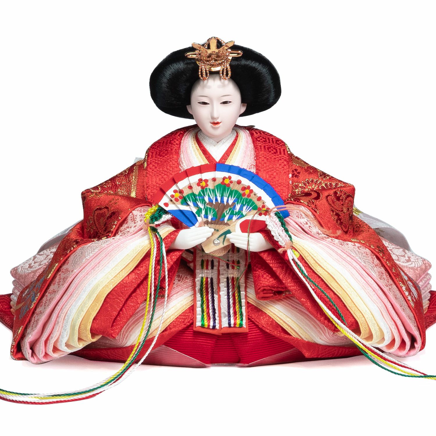 雛人形】芥子親王柳官女五人収納箱飾り 花こばこ | 雛人形（ひな人形