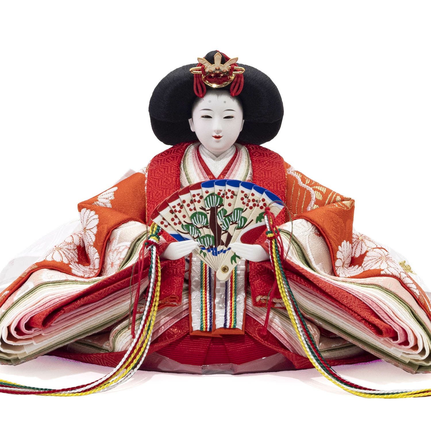 雛人形】小三五親王柳官女五人収納箱飾り 春窓雛 | 雛人形（ひな人形