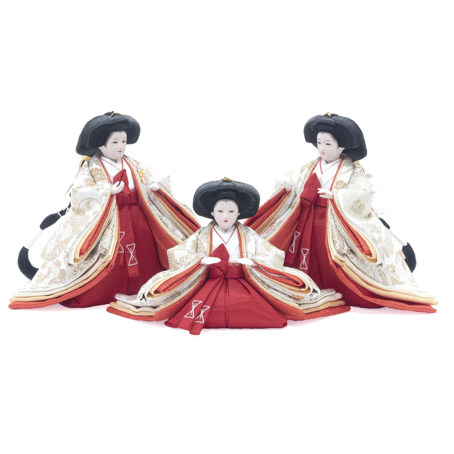 雛人形】小三五親王柳官女五人収納箱飾り 春窓雛 | 雛人形（ひな人形