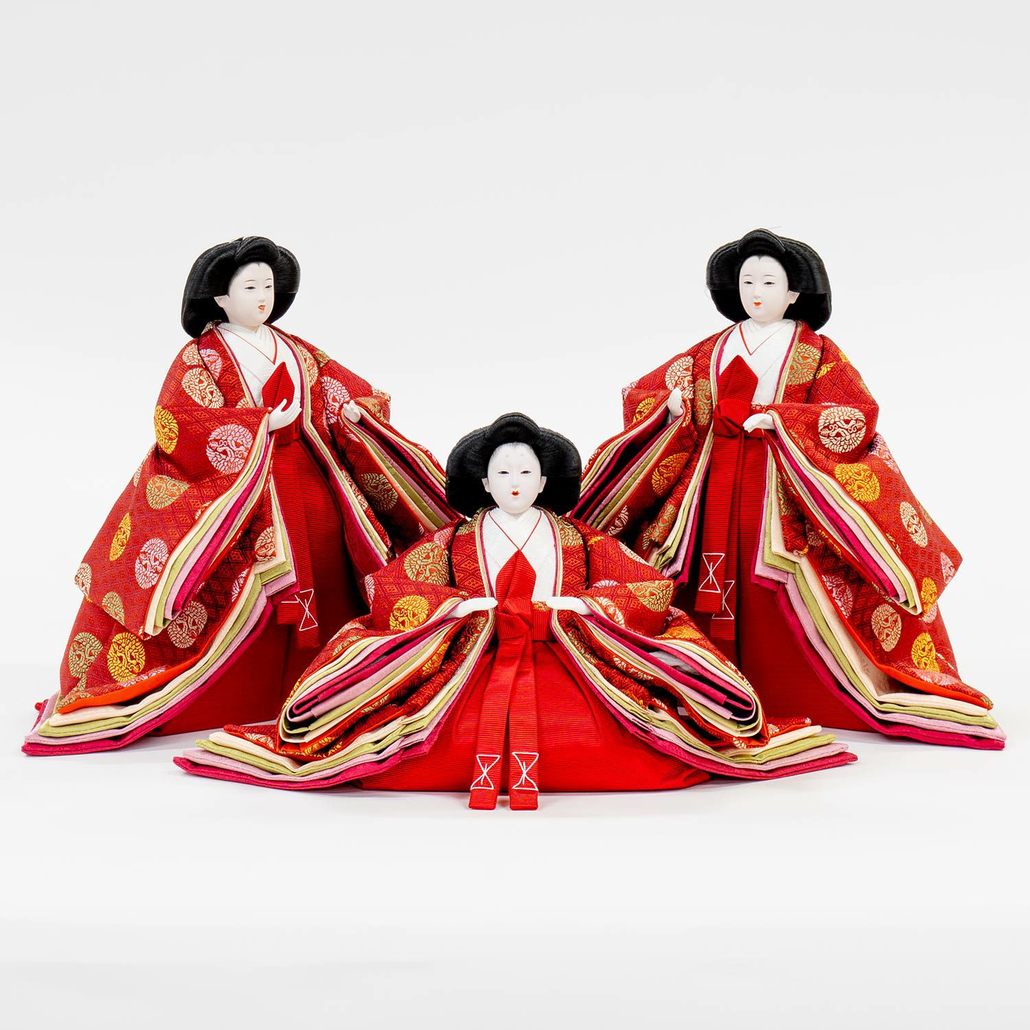 雛人形】京七番親王大三五官女五人飾り | 雛人形（ひな人形）・五月