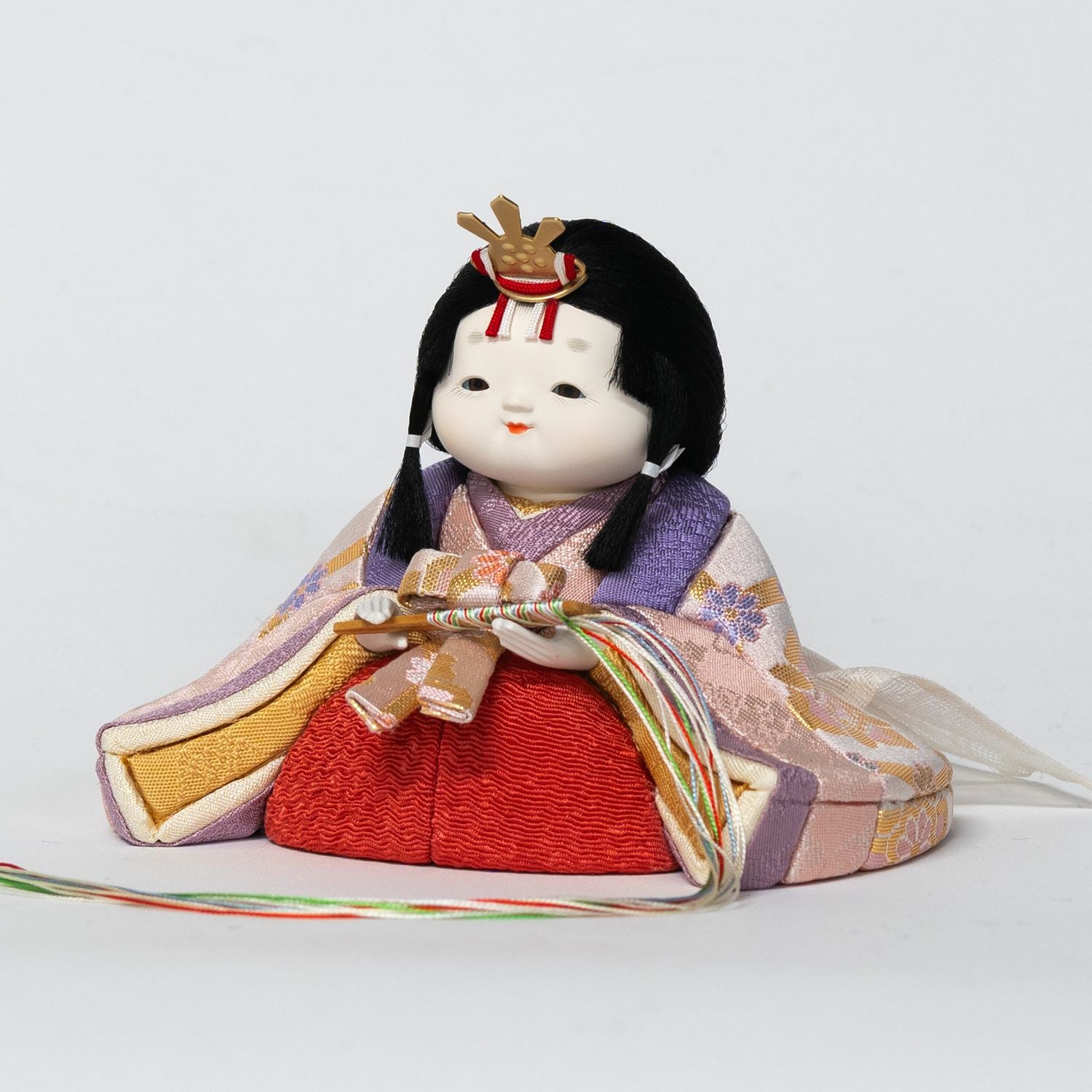 雛人形】木目込親王収納箱飾り 幸一光作 あかり | 雛人形（ひな人形