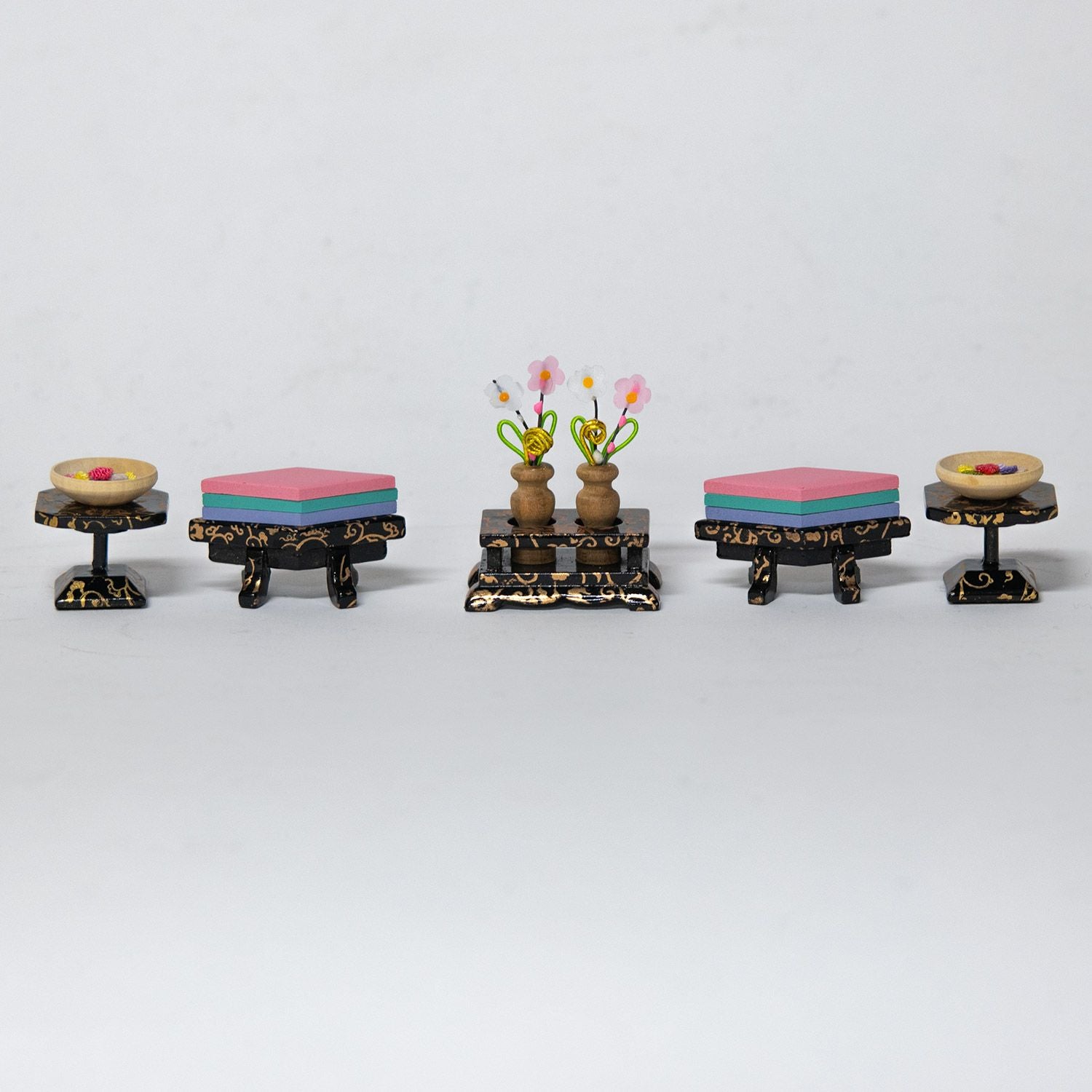 雛人形】木目込七人収納飾り 柿沼東光作 やよい小筐 | 雛人形