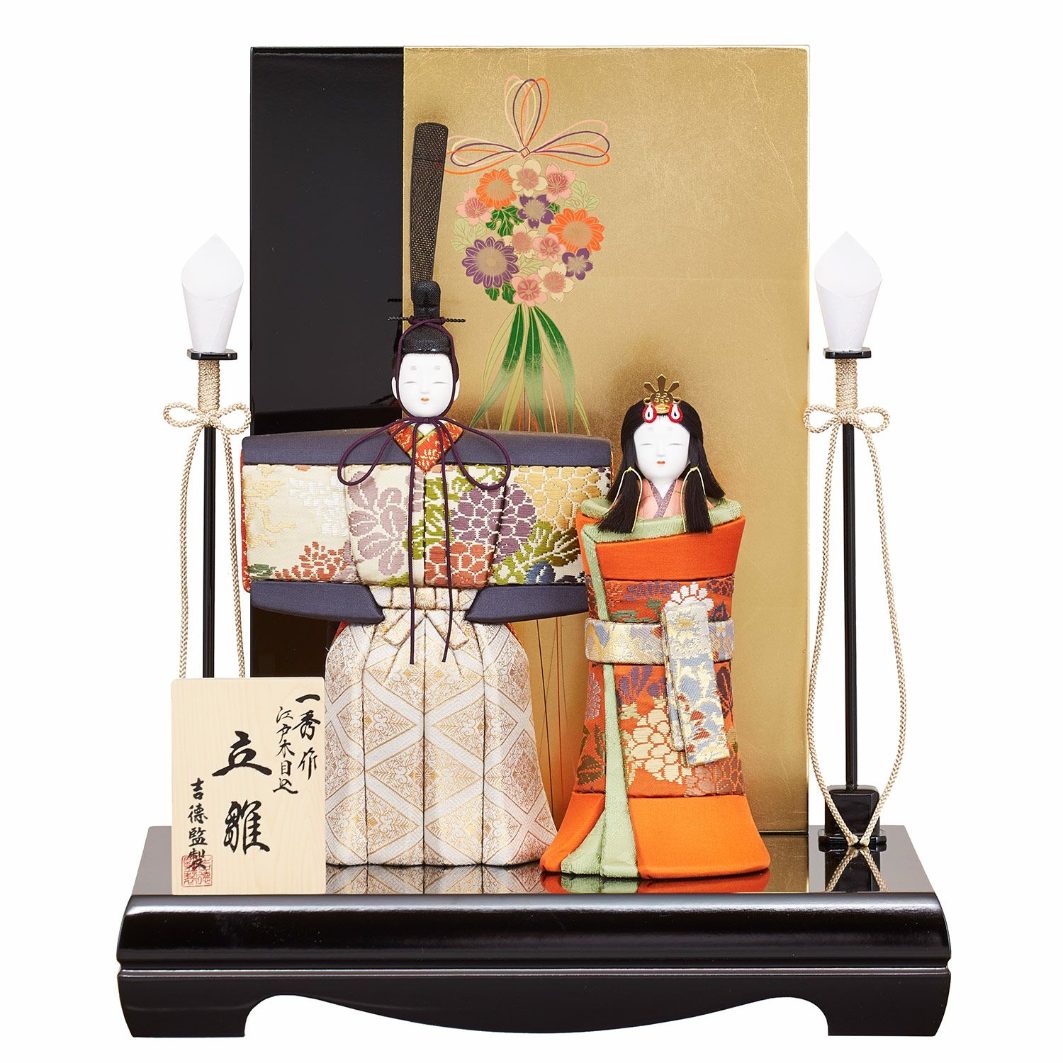 雛人形】木目込立姿雛 一秀作 | 雛人形（ひな人形）・五月人形の吉徳