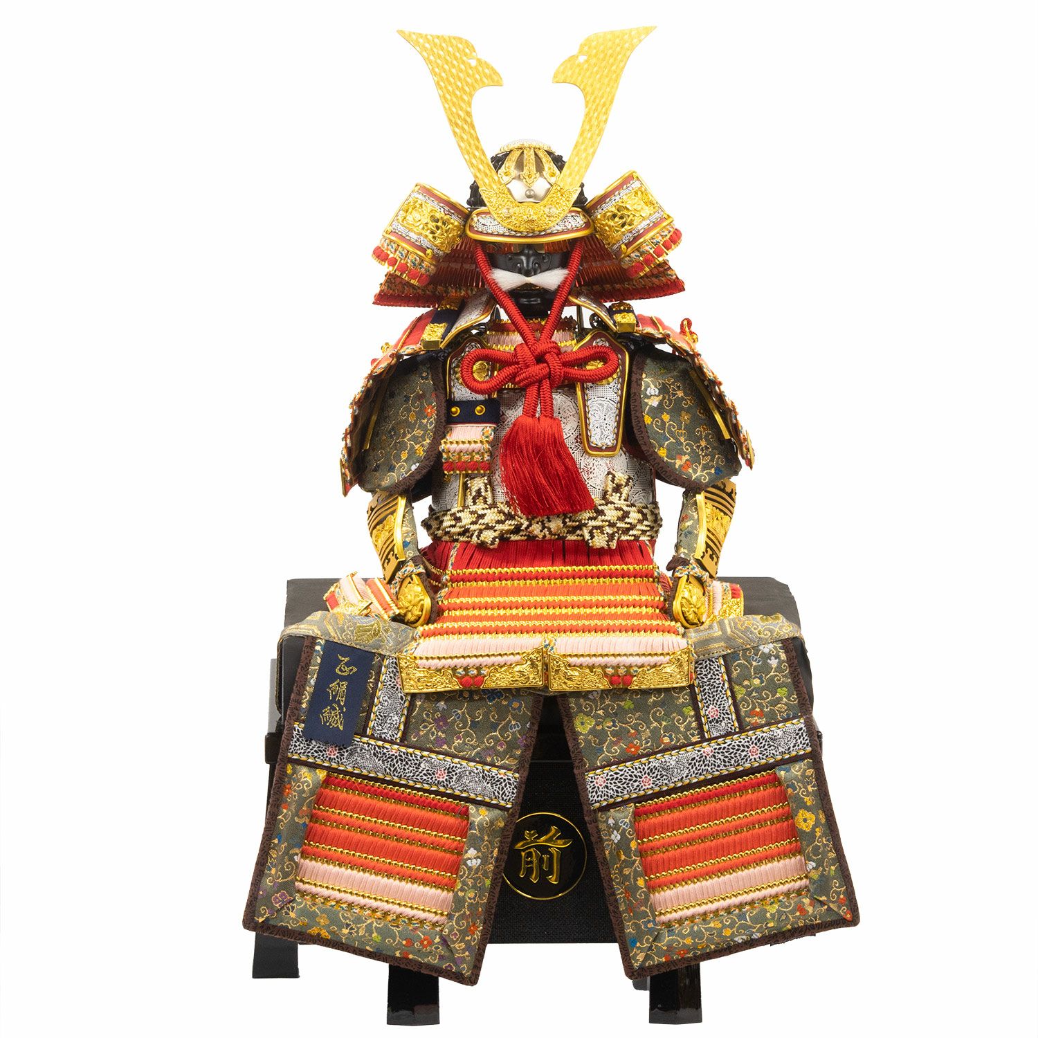 五月人形】正絹紅匂縅 鎧7号床飾り 雄山作 | 雛人形（ひな人形）・五