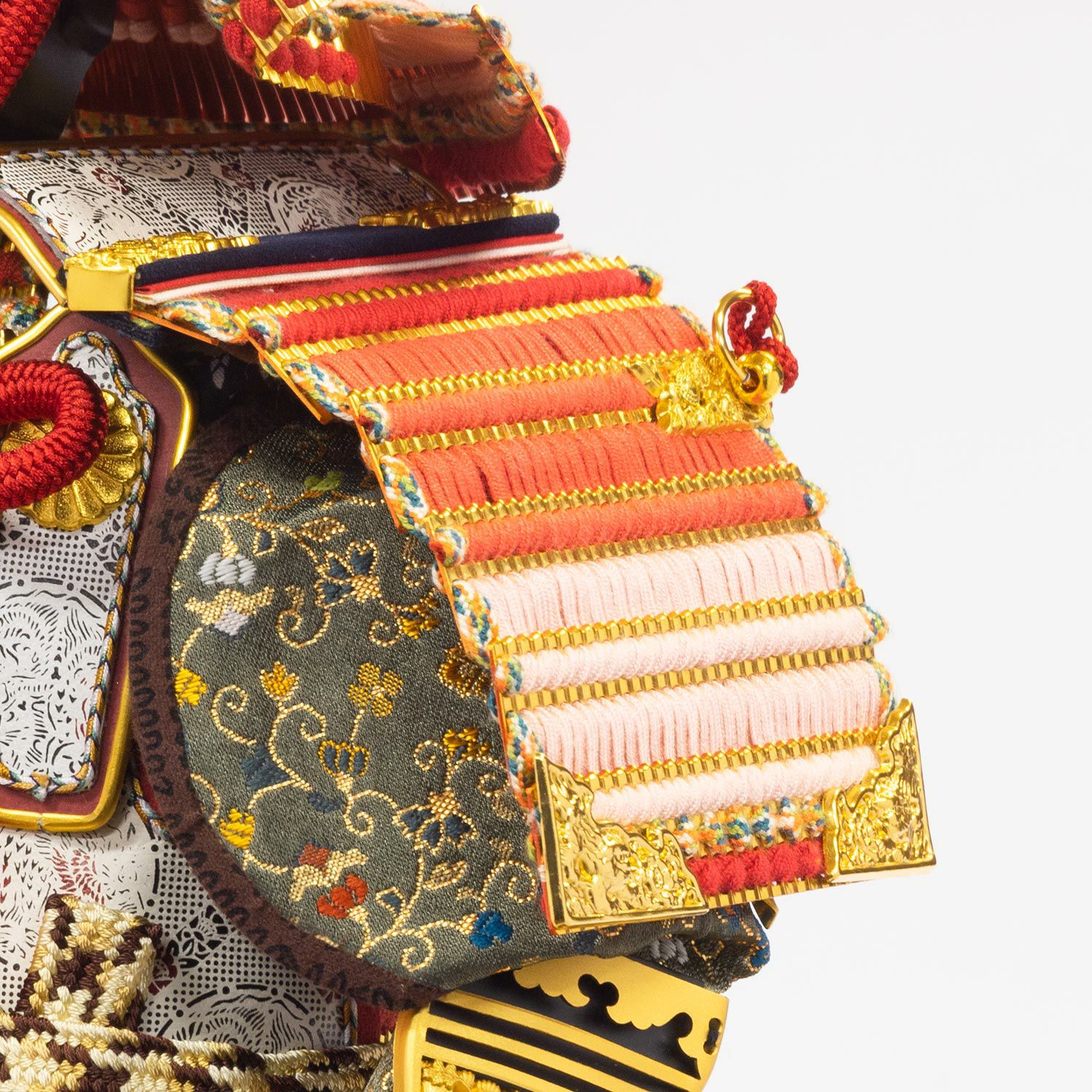 五月人形】正絹紅匂縅 鎧7号床飾り 雄山作 | 雛人形（ひな人形）・五