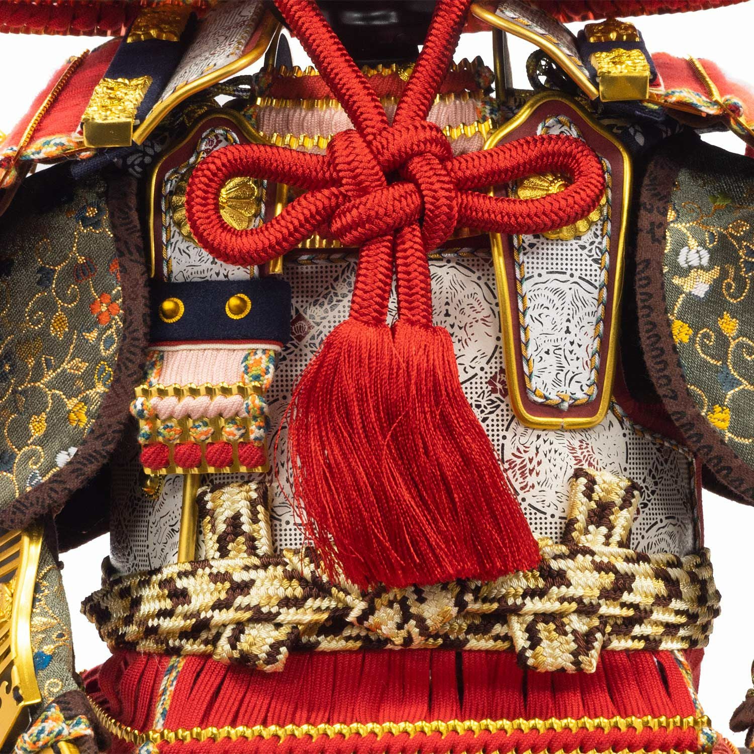 五月人形】正絹紅匂縅 鎧7号床飾り 雄山作 | 雛人形（ひな人形）・五