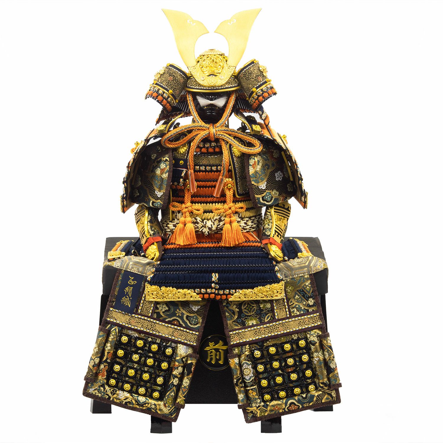 五月人形】正絹色々縅 鎧8号床飾り 雄山作 | 雛人形（ひな人形）・五月