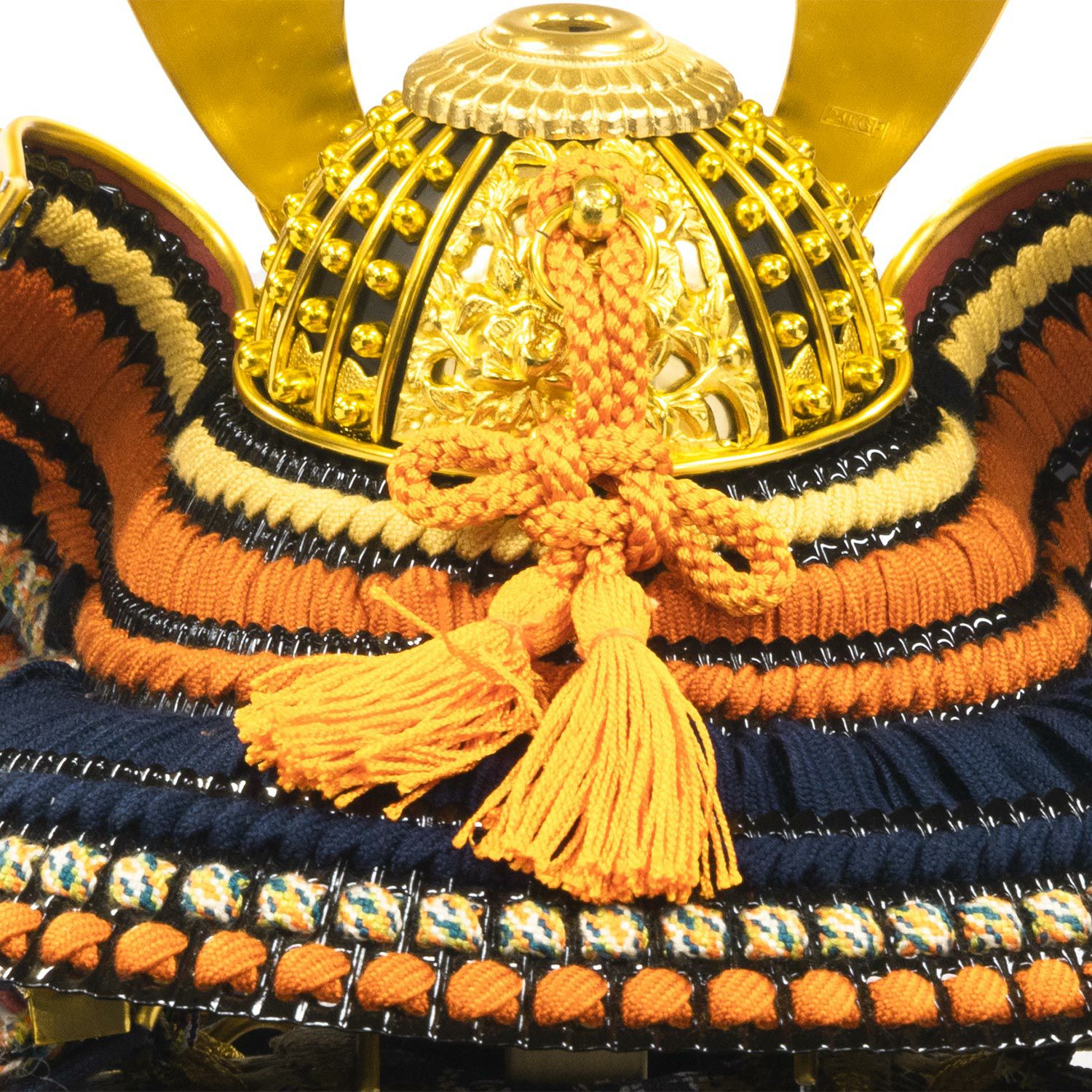 五月人形】正絹色々縅 鎧8号床飾り 雄山作 | 雛人形（ひな人形）・五月