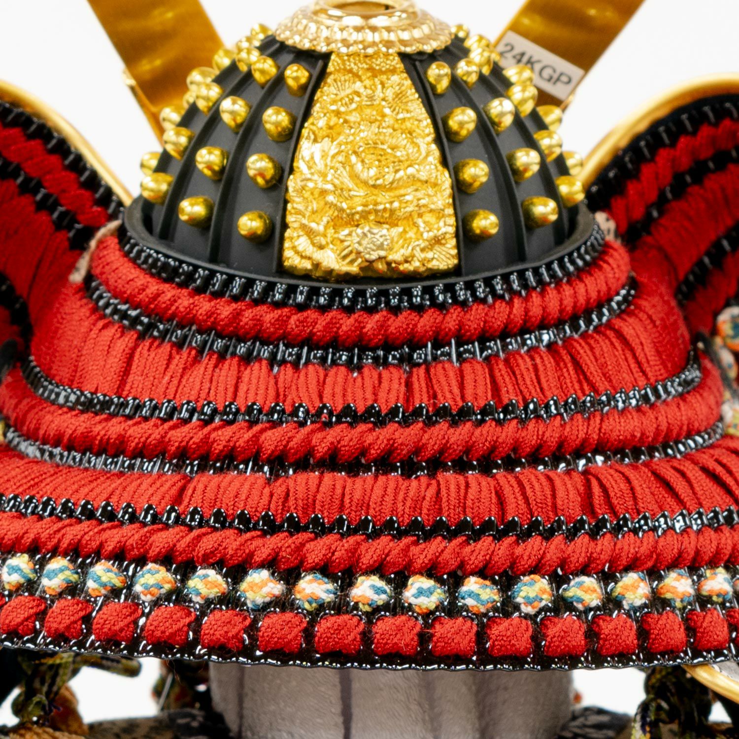 五月人形】正絹茜絲縅 鎧5号床飾り 雄山作 | 雛人形（ひな人形）・五月