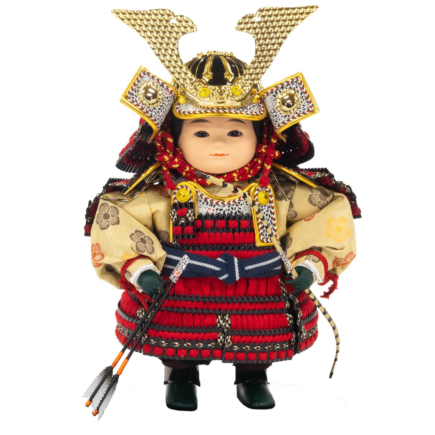 五月人形】鎧着大将飾り 「初陣」 清村好英作 | 雛人形（ひな人形