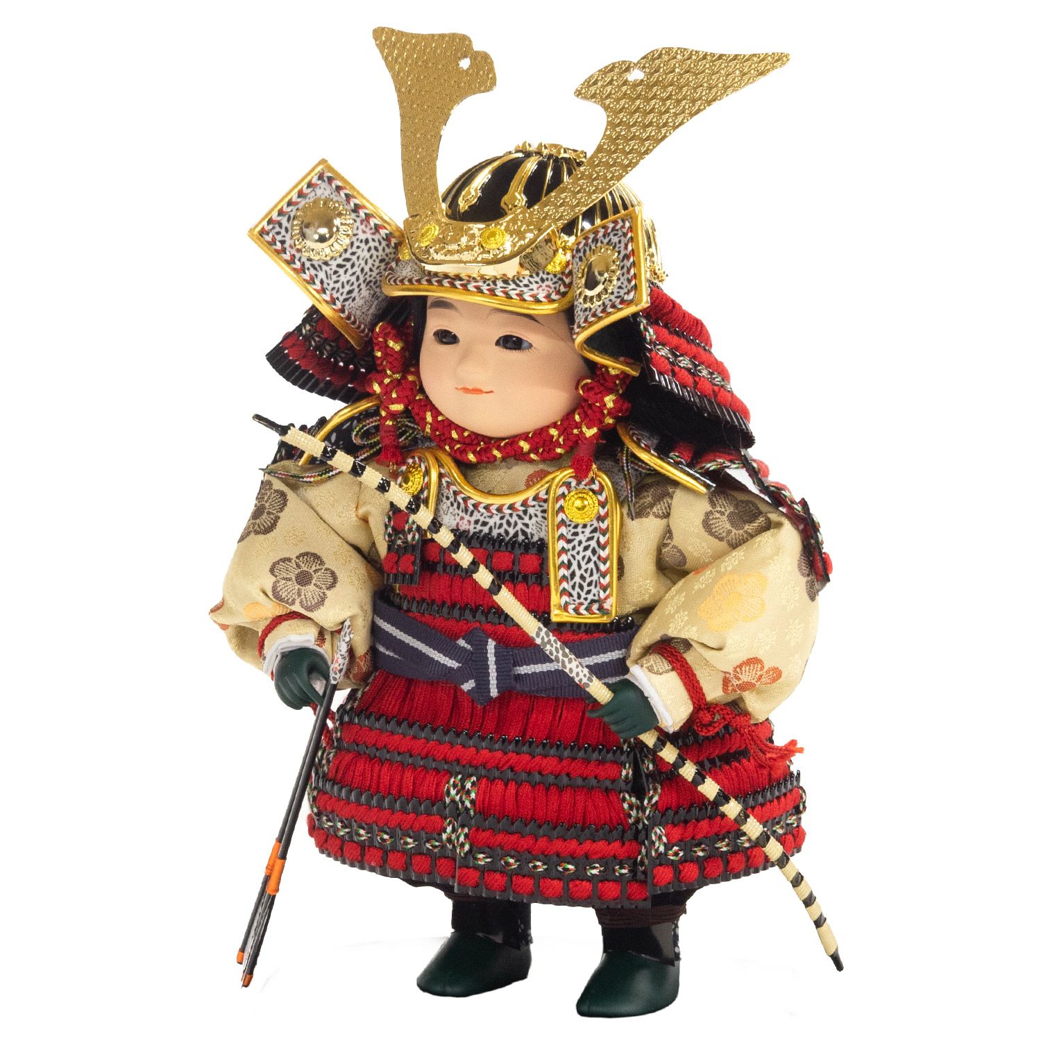 五月人形】鎧着大将飾り 「初陣」 清村好英作 | 雛人形（ひな人形