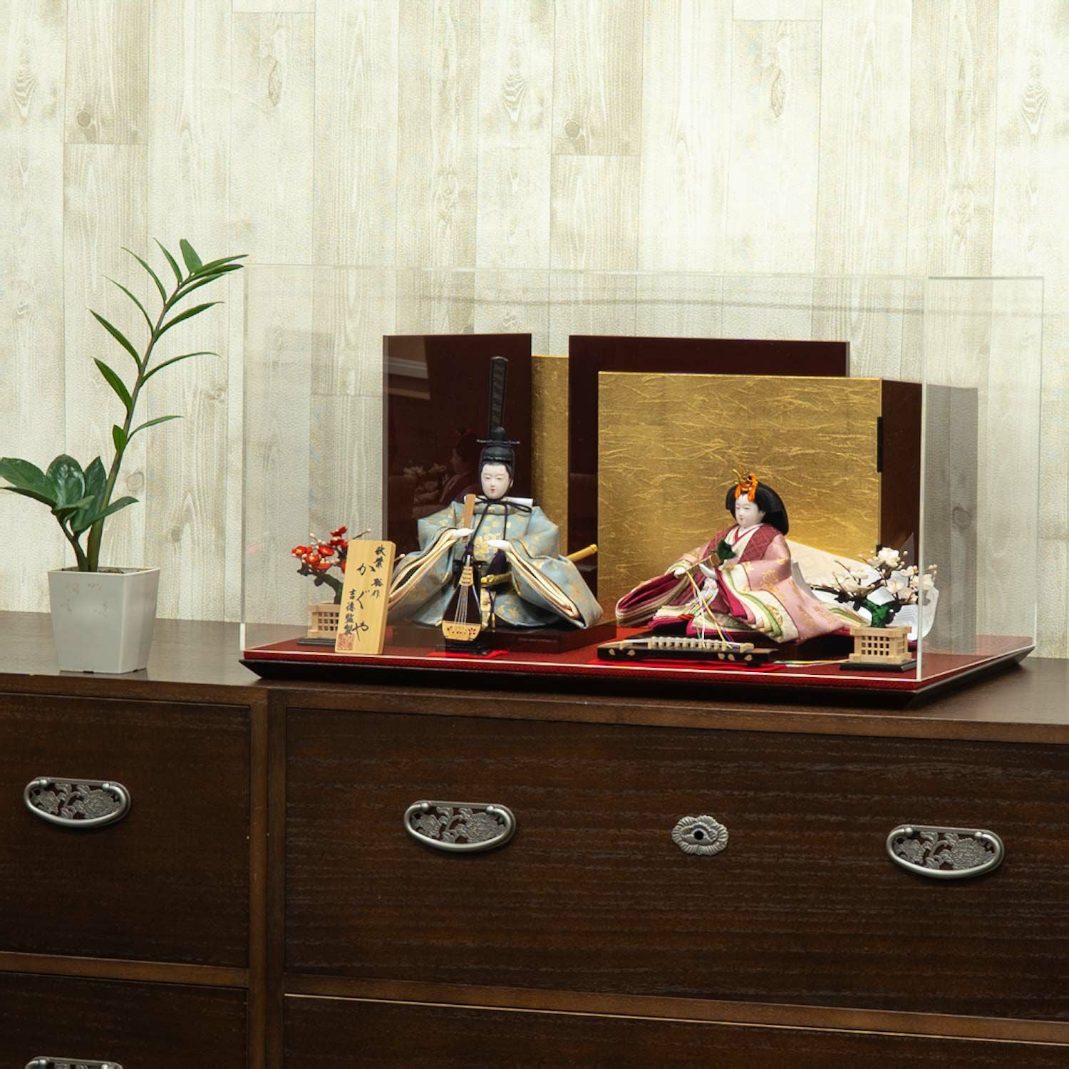 雛人形】ケース入り芥子親王飾り 秋葉聡作 かぐや | 雛人形（ひな人形