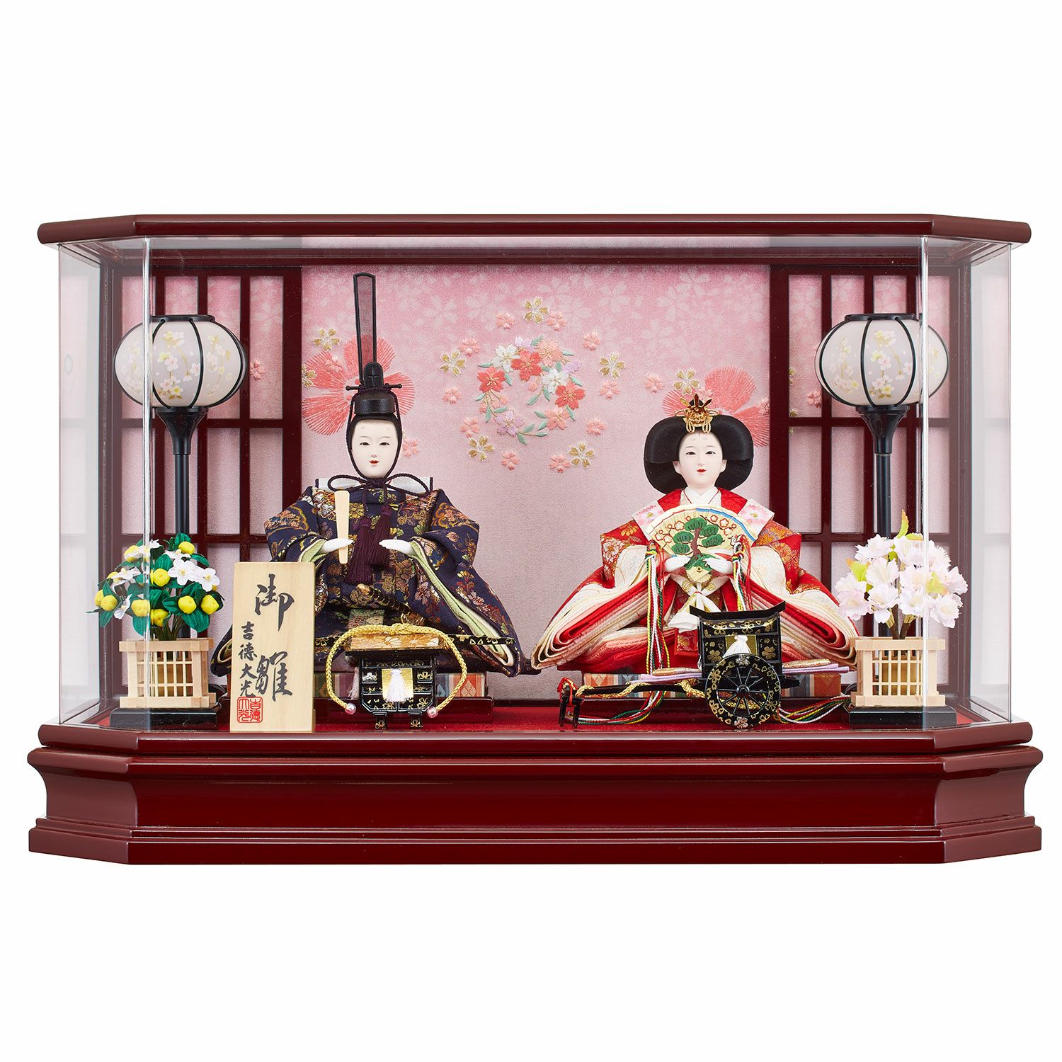 雛人形】ケース入り三五親王飾り | 雛人形（ひな人形）・五月人形の