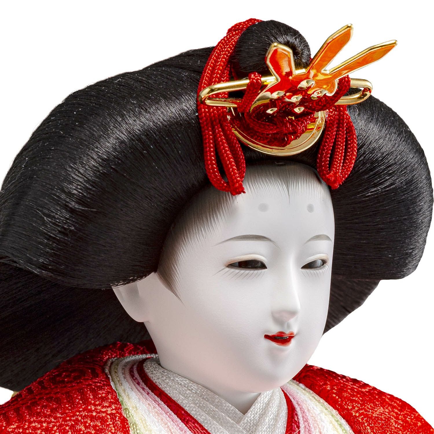 F16 可愛い雛人形　小三五親王のみ　ひな人形　ひな祭り人形 雛人形 ひな人形 コンパクト 立雛 親王飾り 三五親王 宮びやかシリーズ 雛人形・ひな祭り