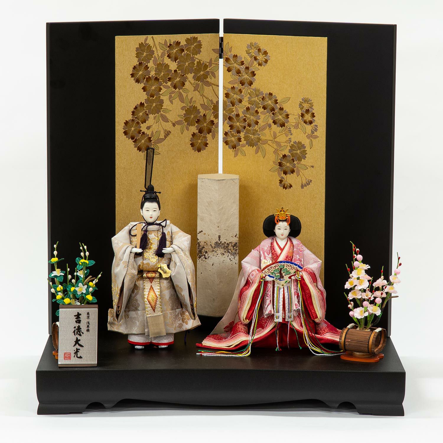 雛人形】小三五親王飾り 立姿雛 | 雛人形（ひな人形）・五月人形の吉徳