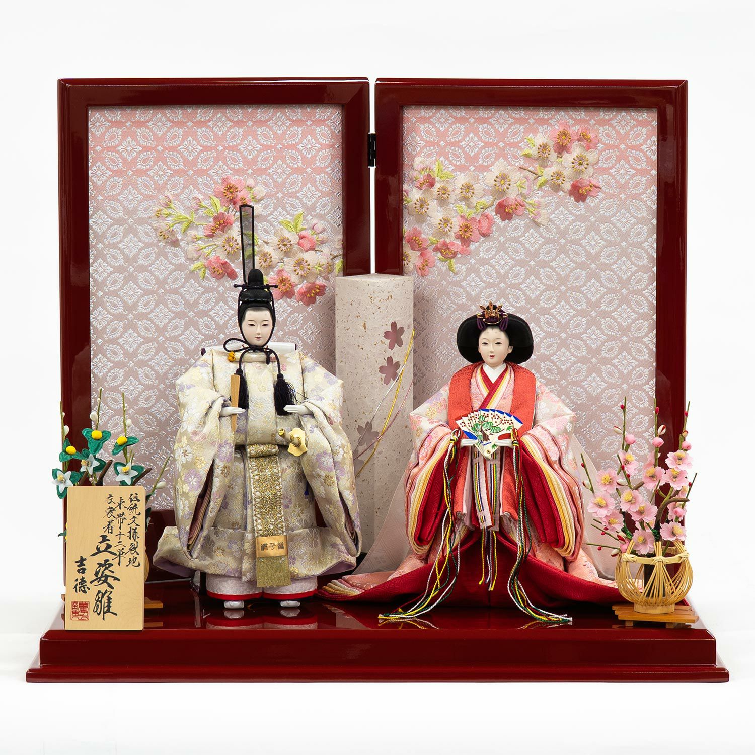 雛人形】三五親王飾り 立姿雛 | 雛人形（ひな人形）・五月人形の吉徳