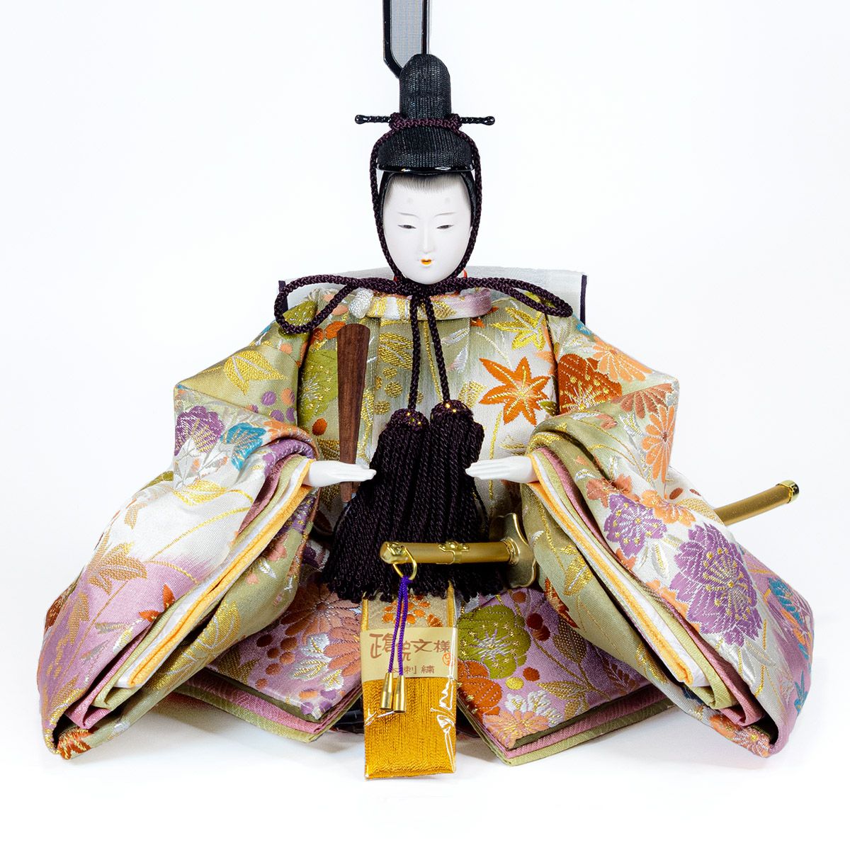 雛人形】京十番親王五寸官女五人飾り 江都みやび 春窓雛 | 雛人形