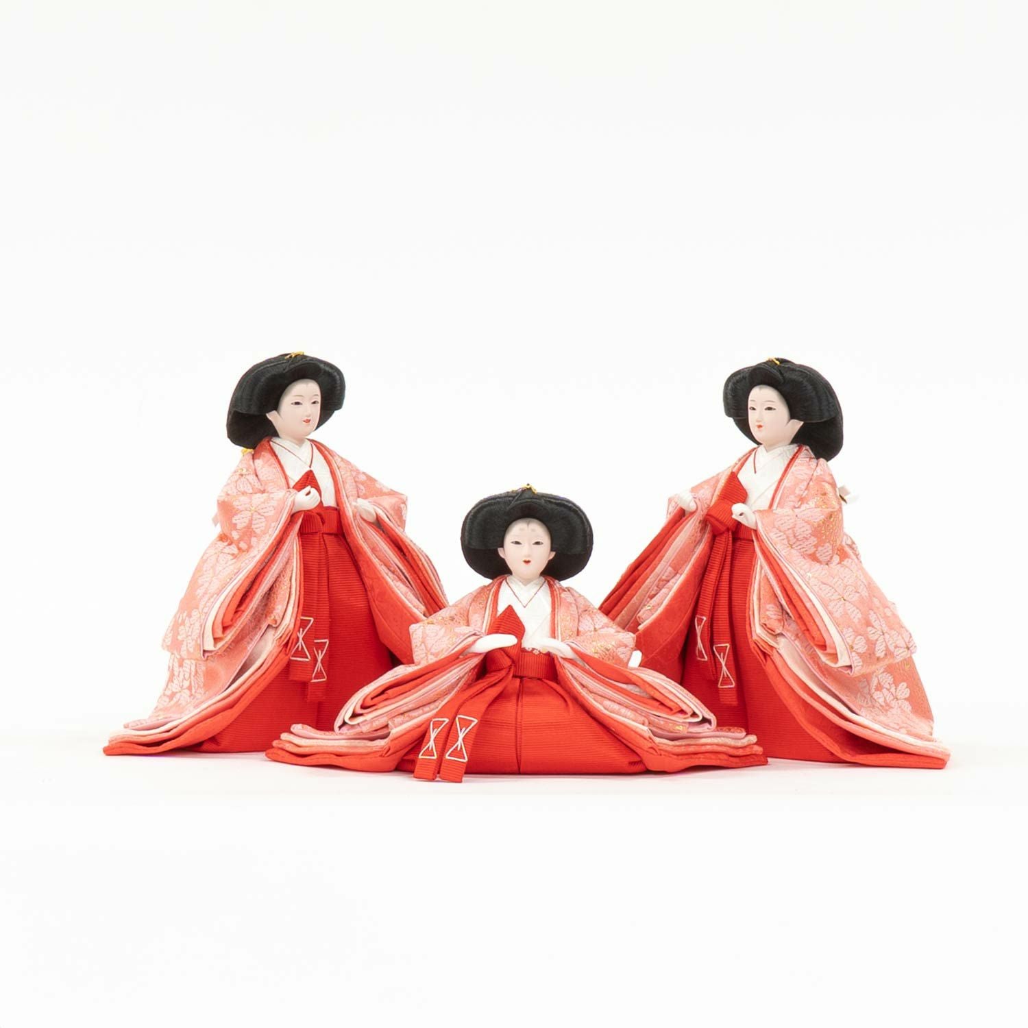 雛人形】小三五親王小芥子官女五人収納箱飾り | 雛人形（ひな人形