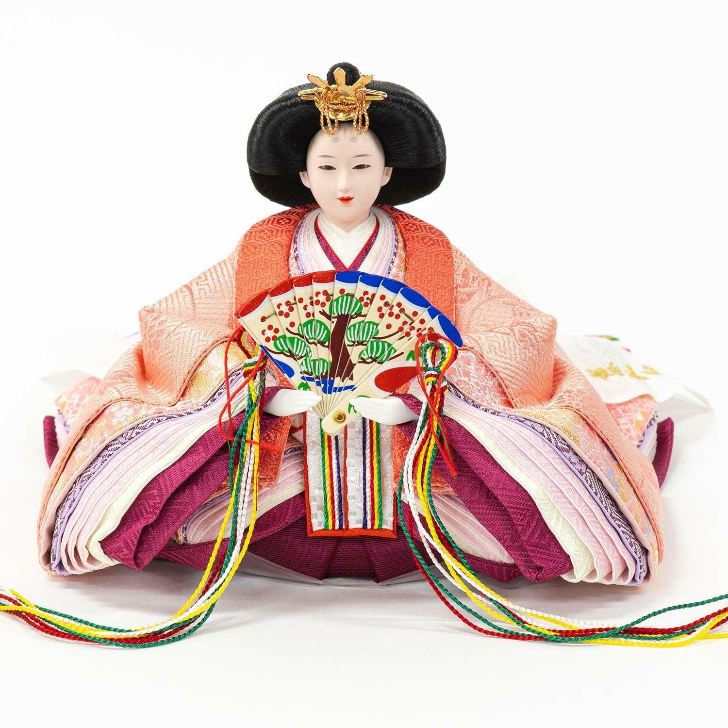 雛人形】小三五親王小芥子官女五人収納箱飾り | 雛人形（ひな人形