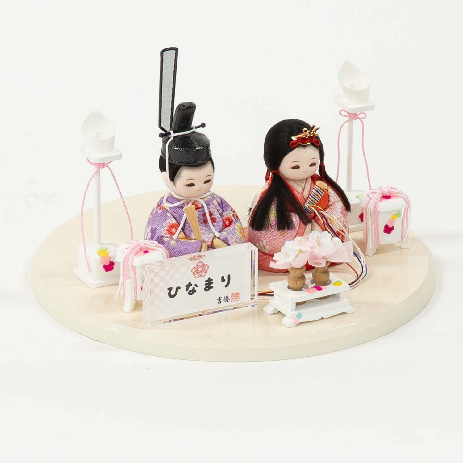 雛人形】木目込み親王飾り | 雛人形（ひな人形）・五月人形の吉徳