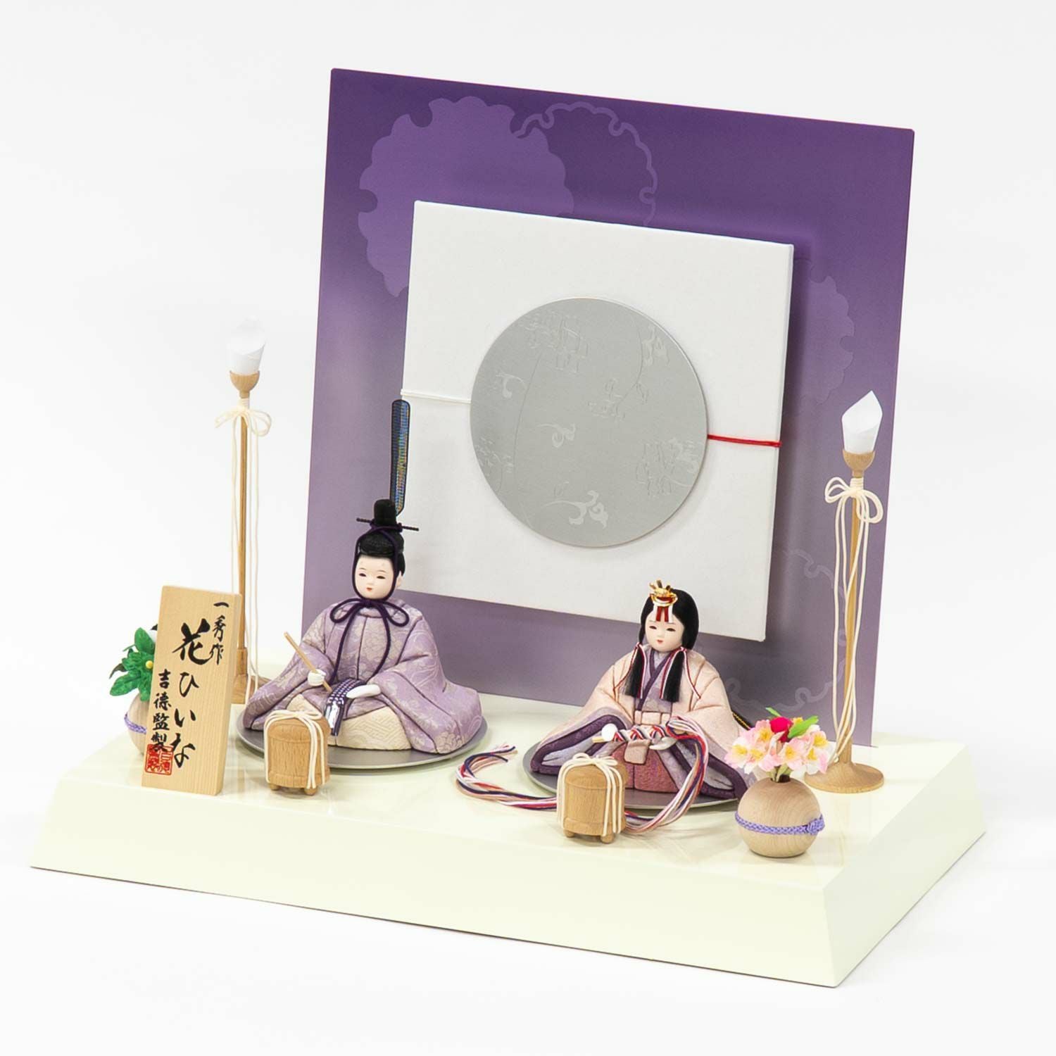 雛人形】木目込親王飾り 花ひいな 一秀作 | 雛人形（ひな人形）・五月
