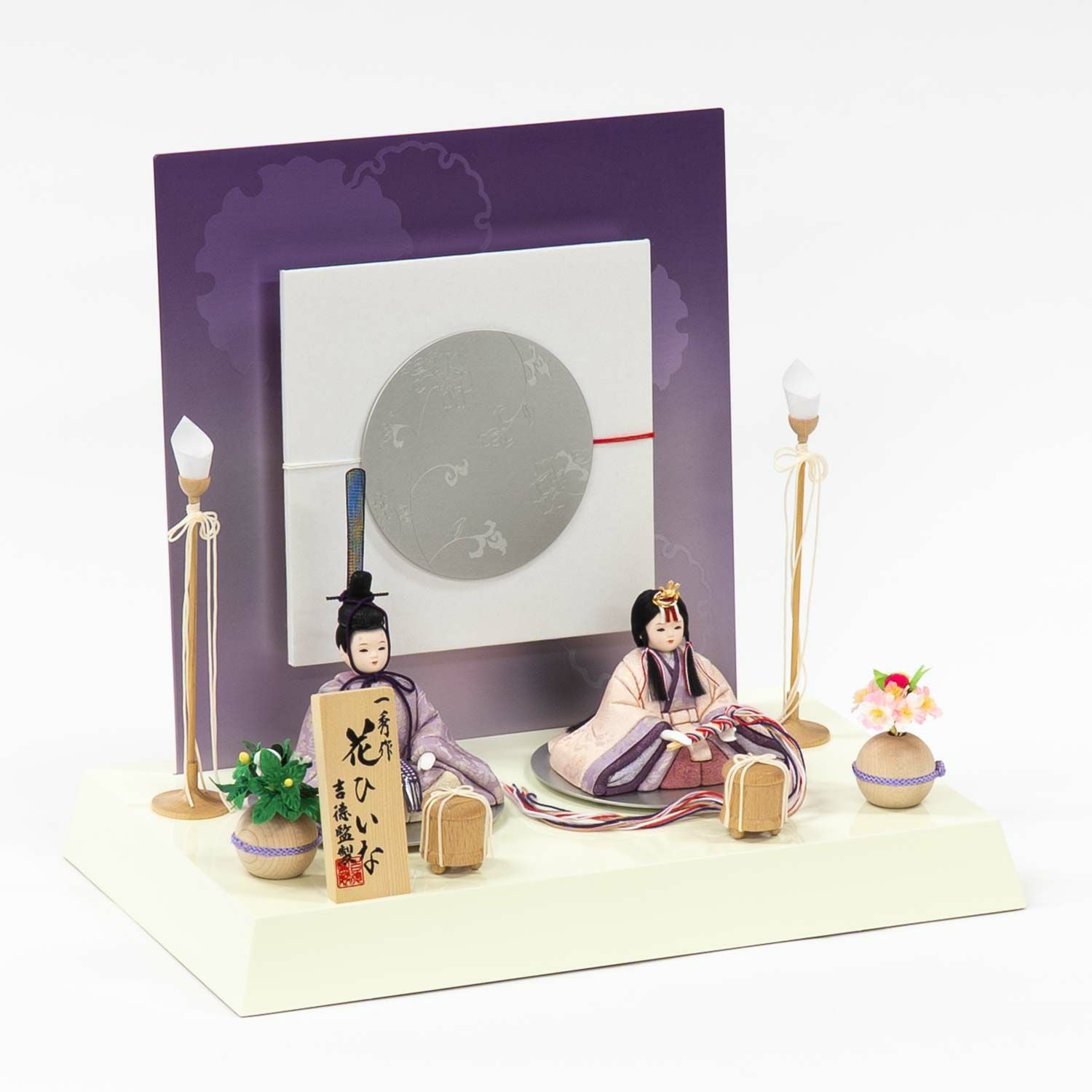 雛人形】木目込親王飾り 花ひいな 一秀作 | 雛人形（ひな人形）・五月