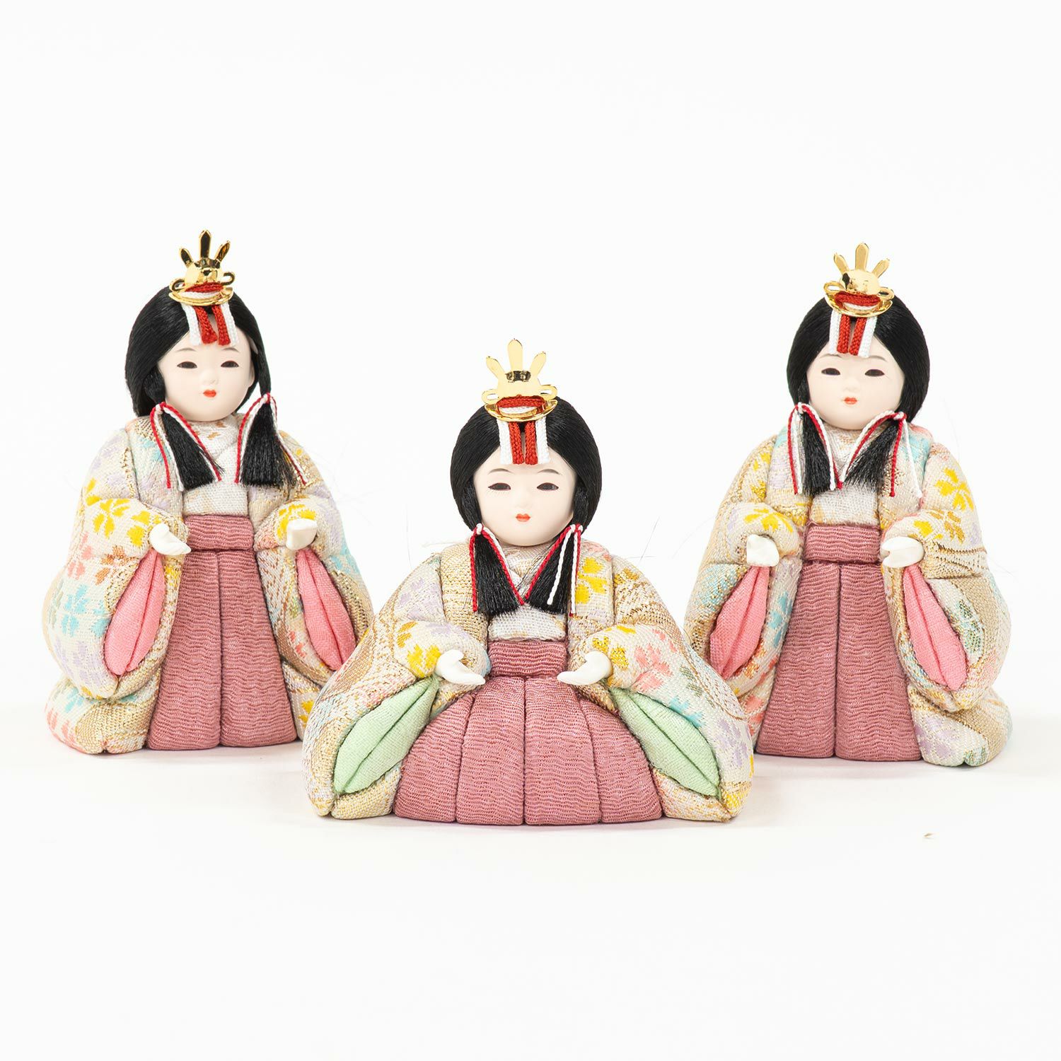 雛人形】木目込五人収納箱飾り 一秀作 | 雛人形（ひな人形）・五月人形